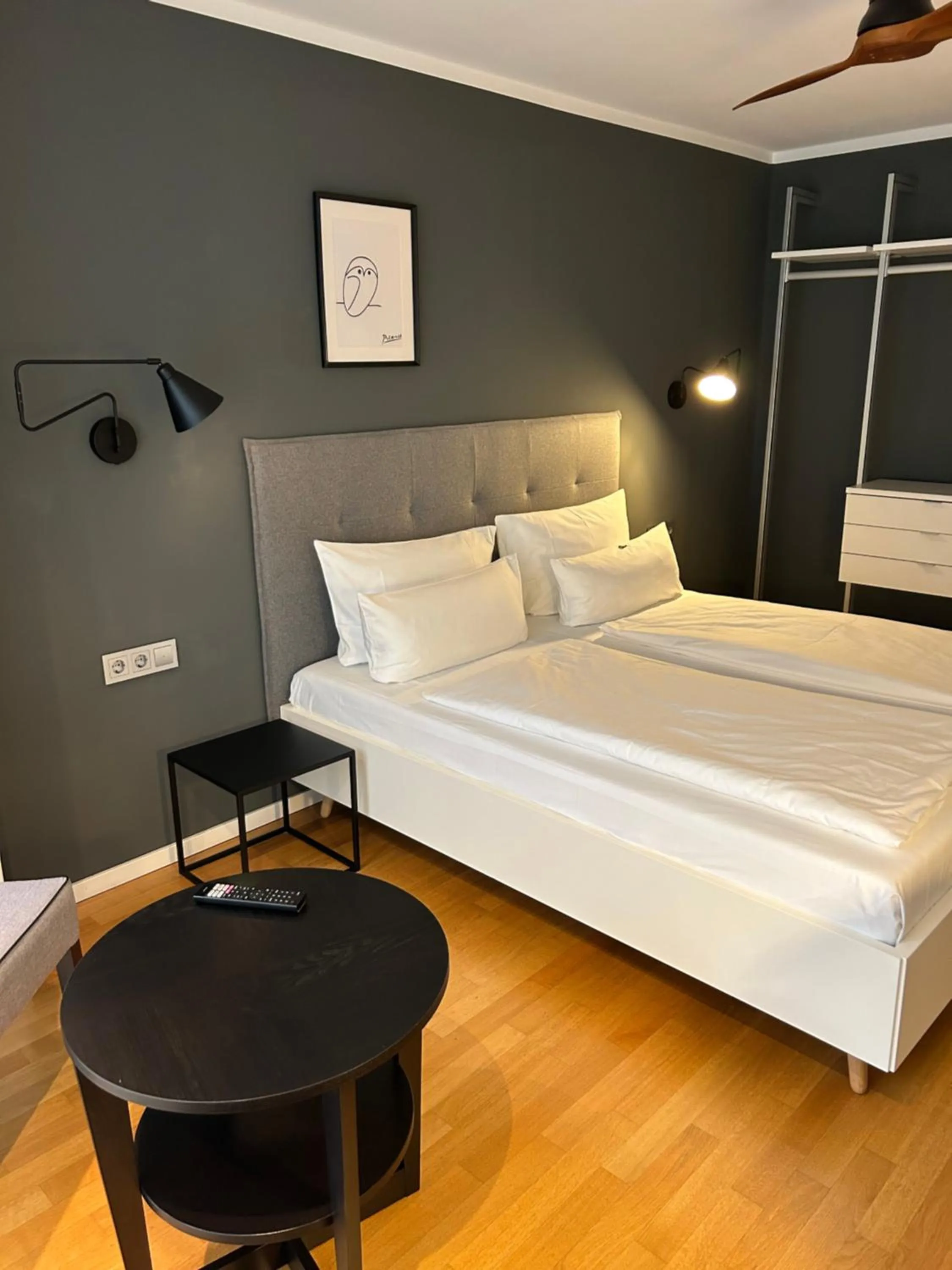 Living room, Bed in DK Hotel Heidelberg