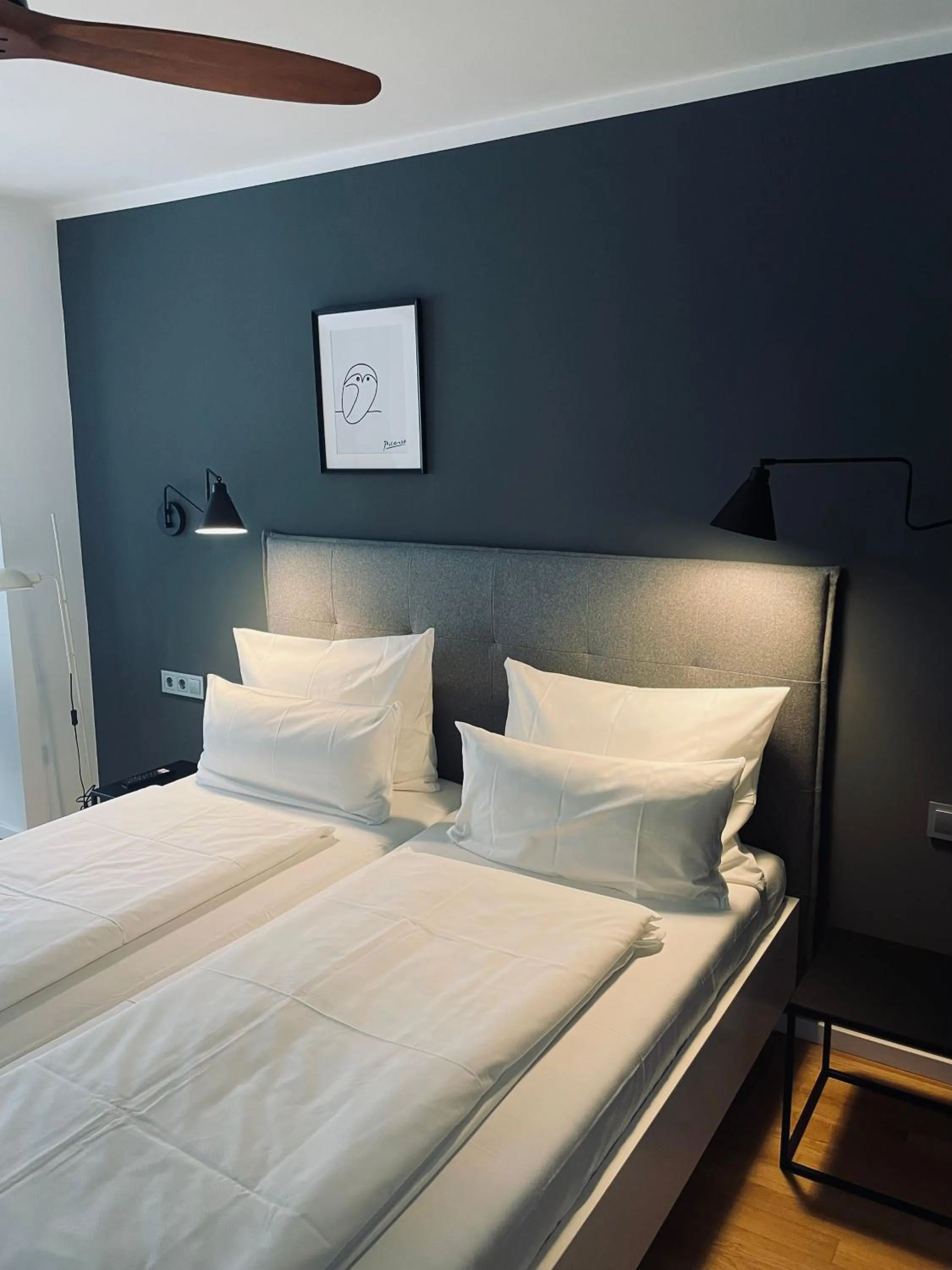 Bed in DK Hotel Heidelberg