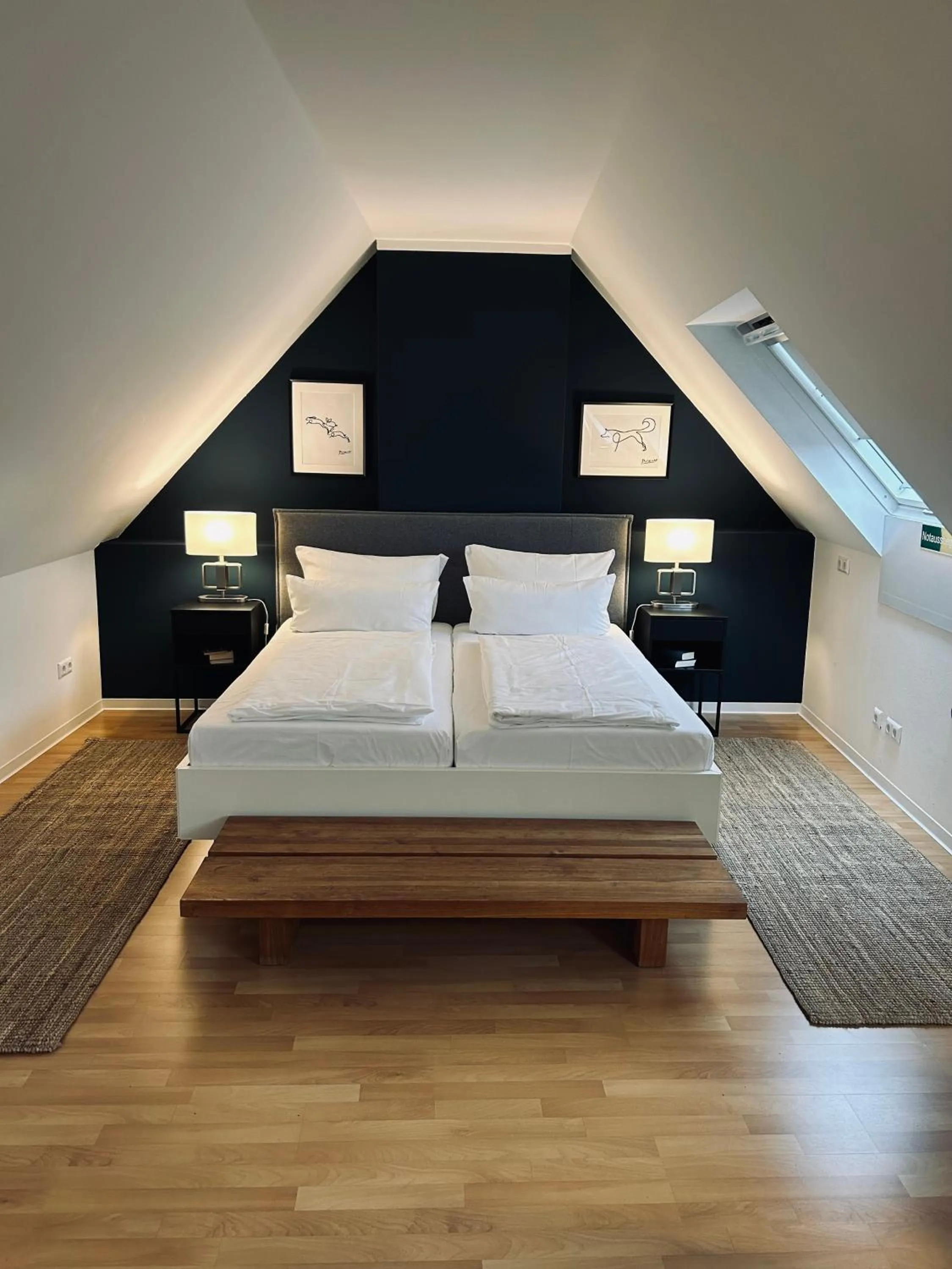 Bed in DK Hotel Heidelberg