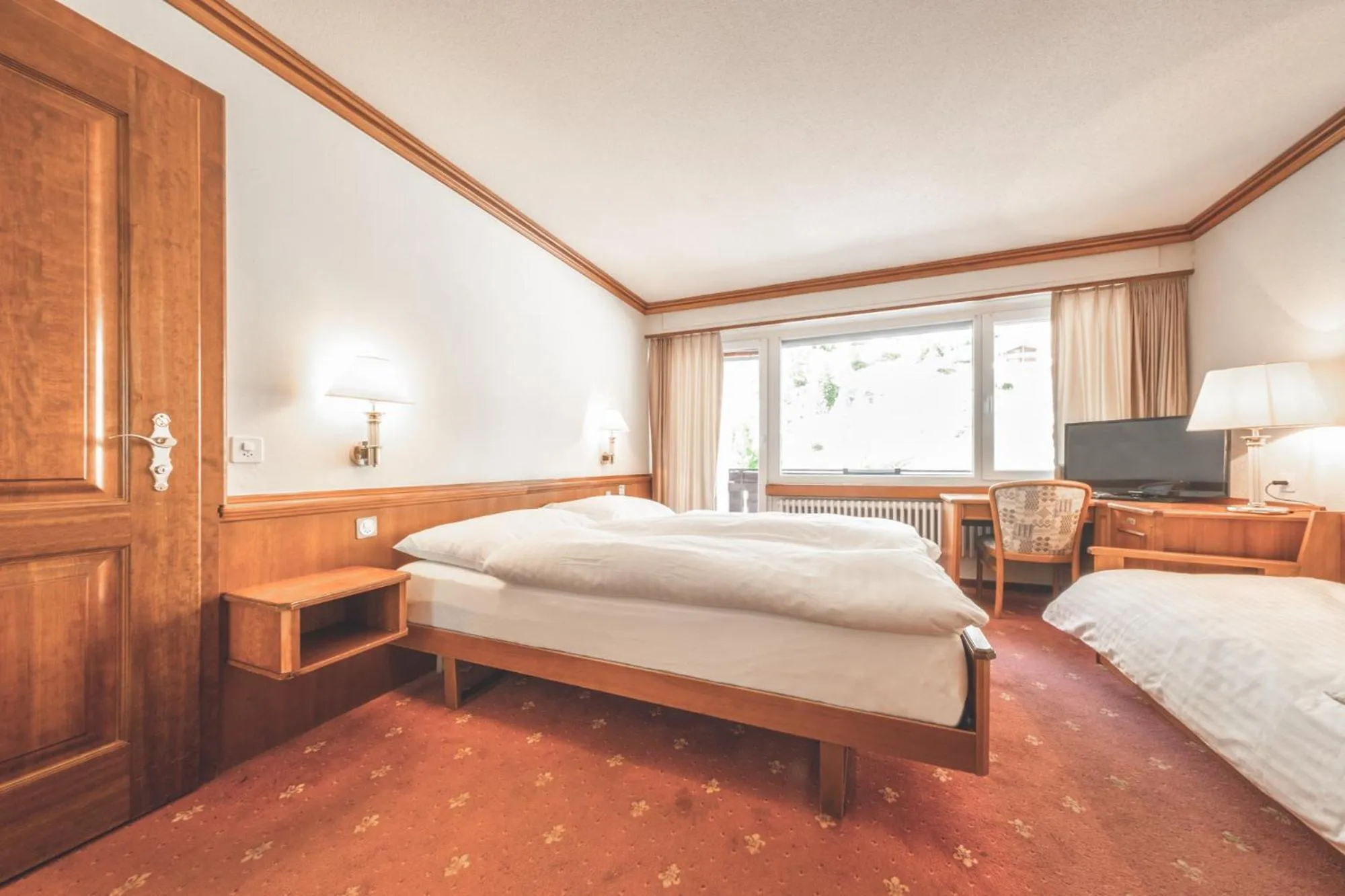 Photo of the whole room, Bed in Antares Hotel