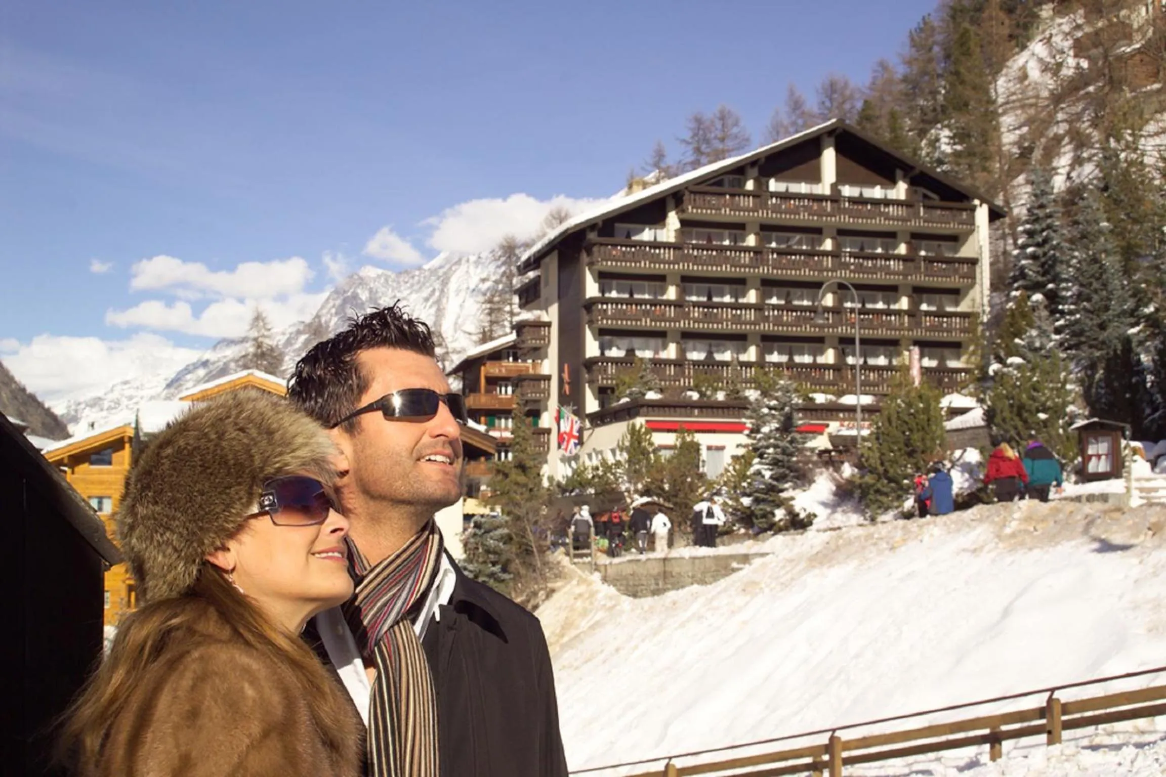Facade/entrance in Antares Hotel