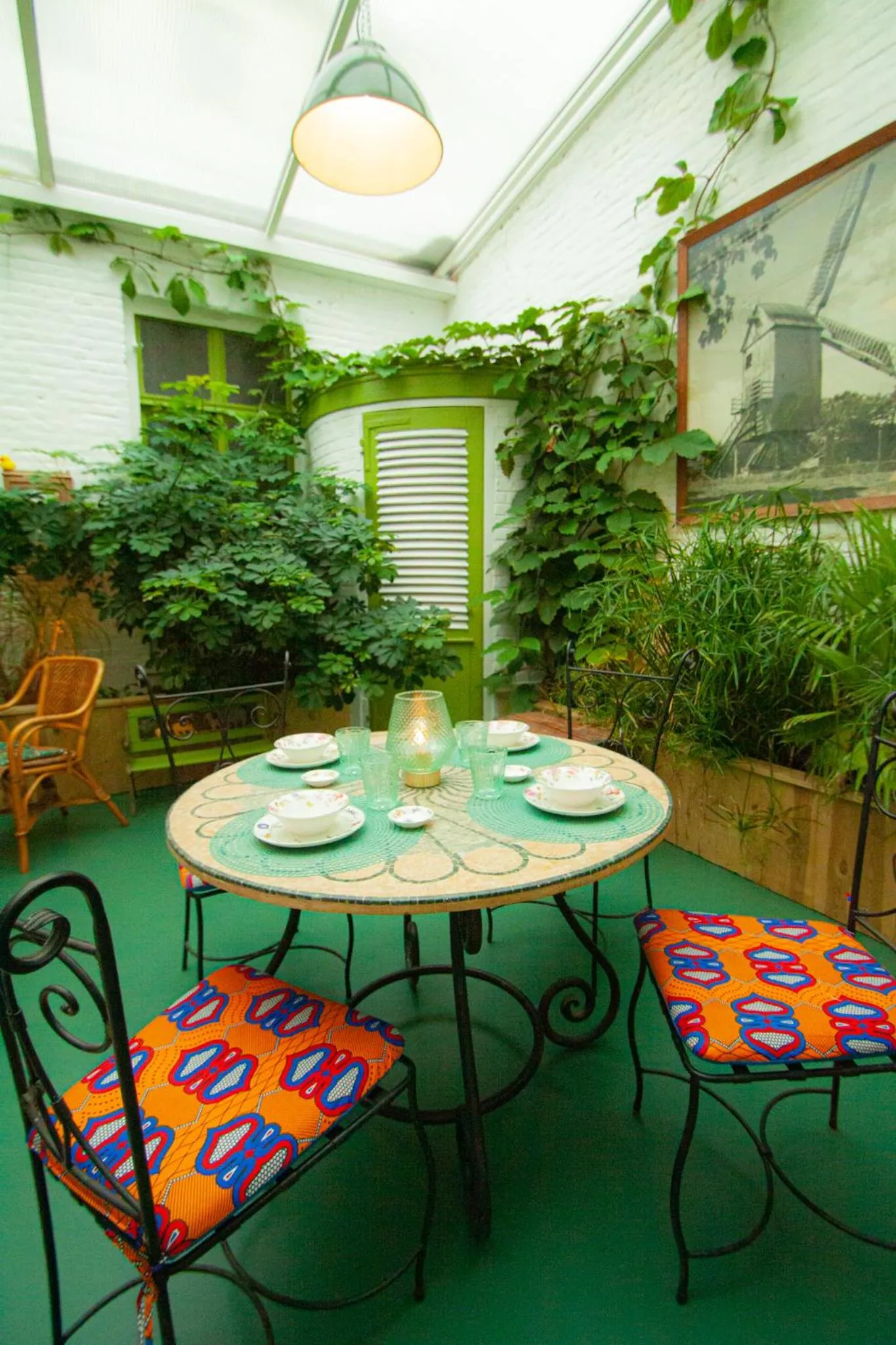 Garden in JARDIN D'HIVER CASSEL Suite de 70 m2