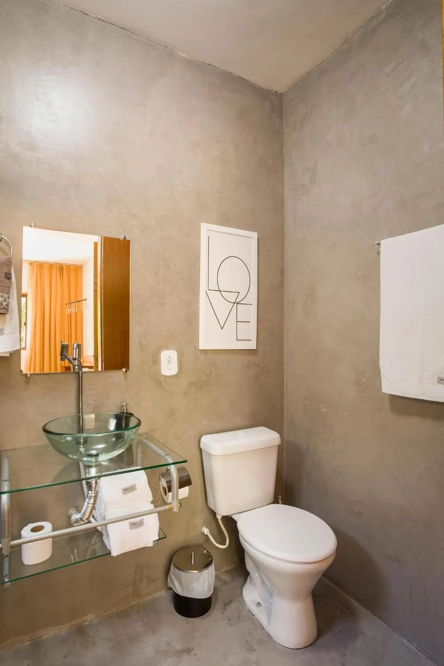 Bathroom in Pousada Entre Folhas