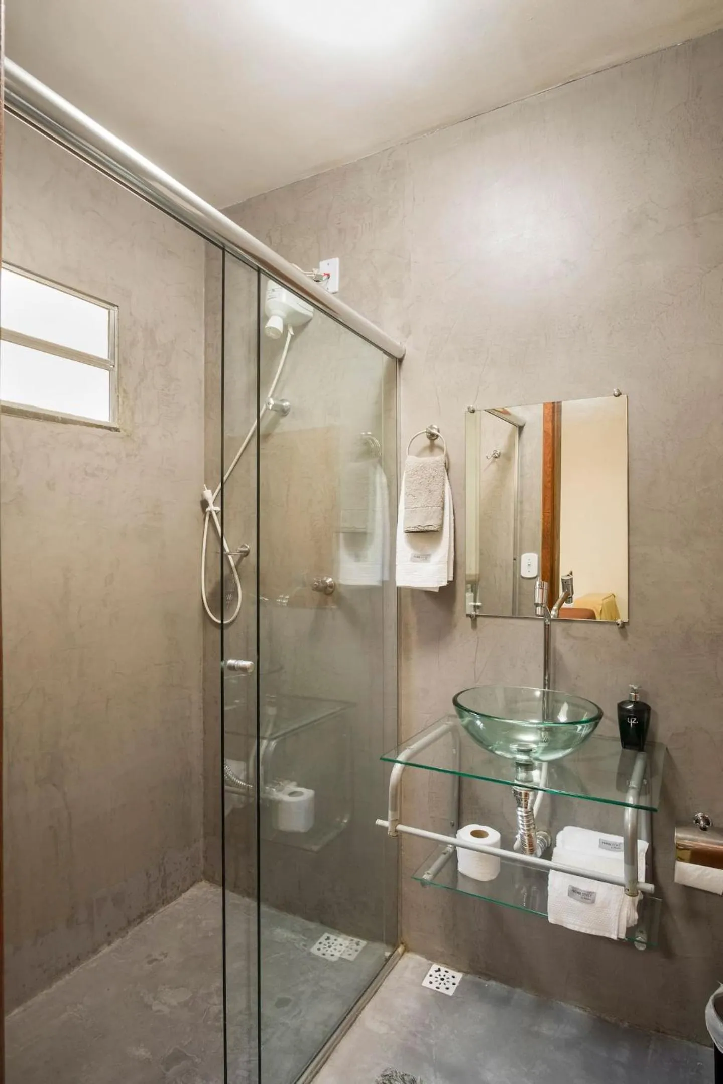 Bathroom in Pousada Entre Folhas