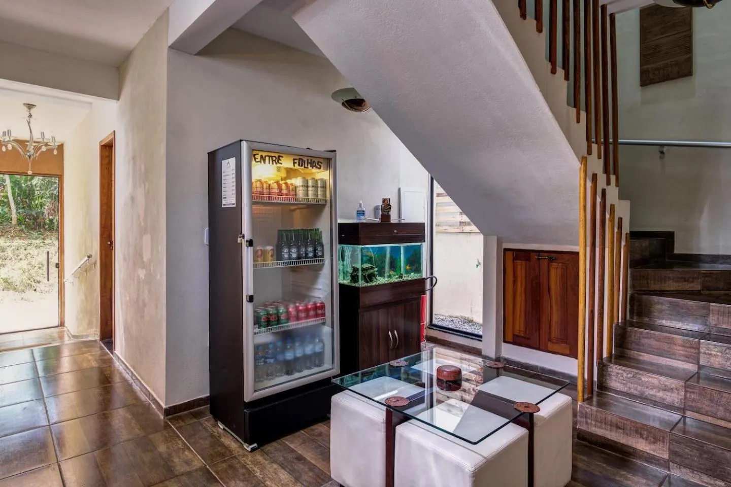 Lounge or bar in Pousada Entre Folhas