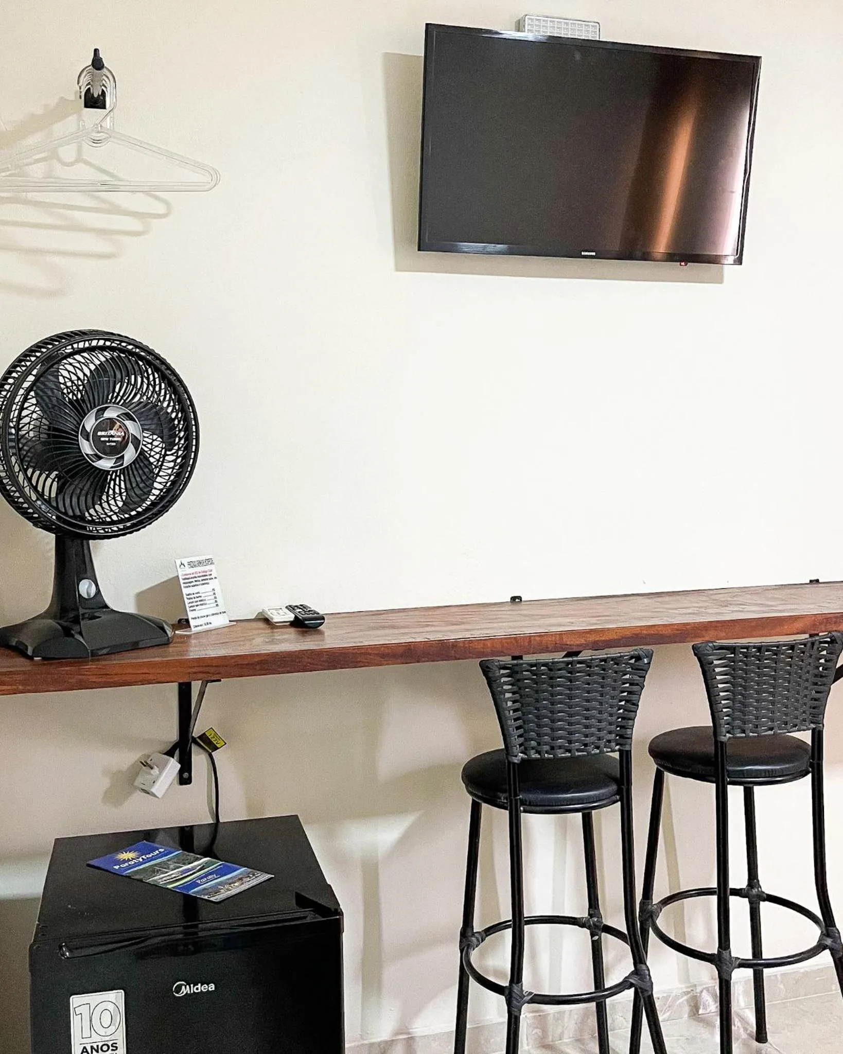 TV and multimedia in Pousada Entre Folhas