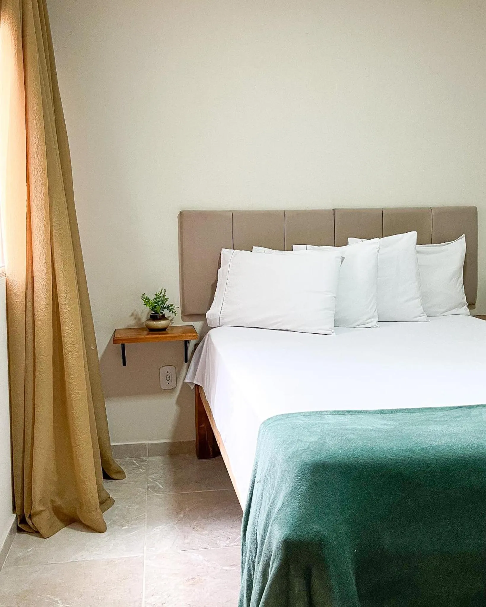 Bed in Pousada Entre Folhas