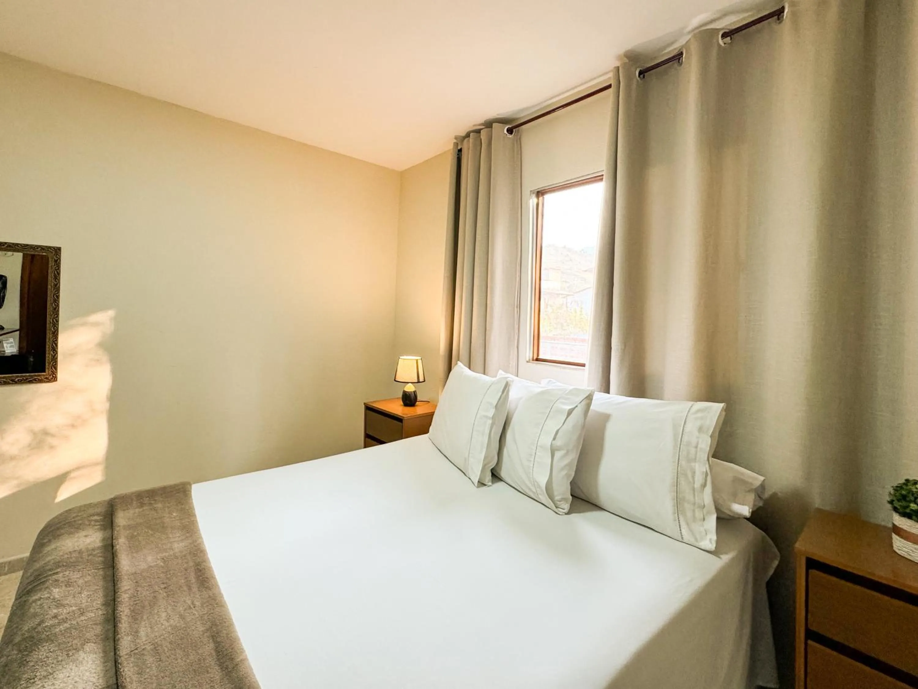 Bed in Pousada Entre Folhas