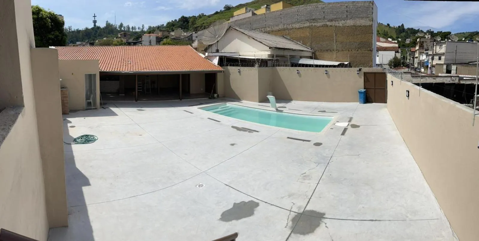 Pool view in Basilica Palace Hotel