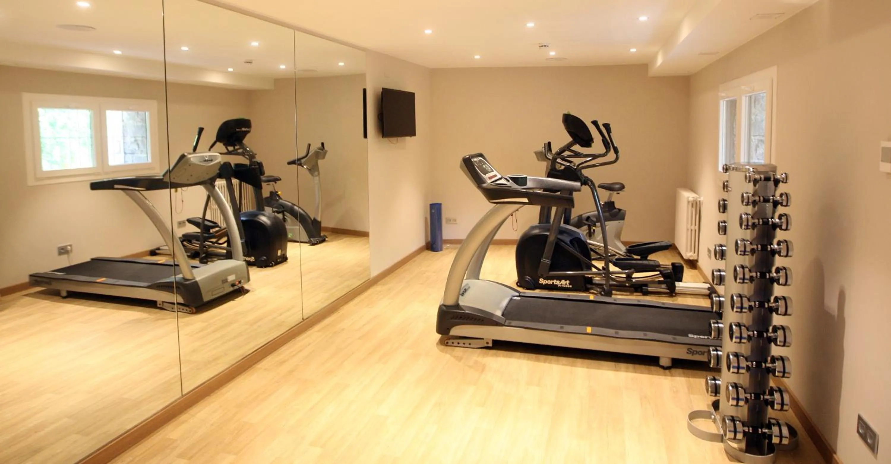 Fitness centre/facilities in Hotel & Spa Real Villa Anayet