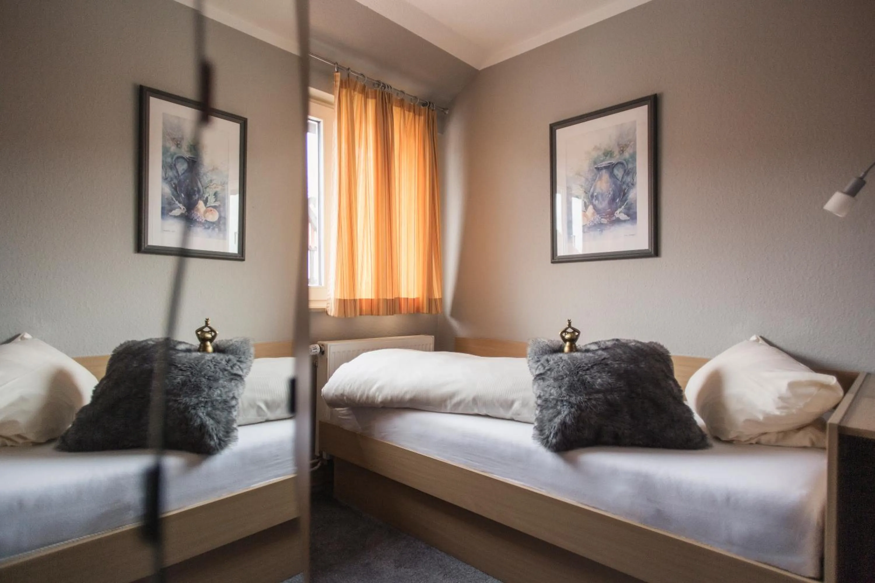 Bed in Schwiizeralp Hotel & Restaurant