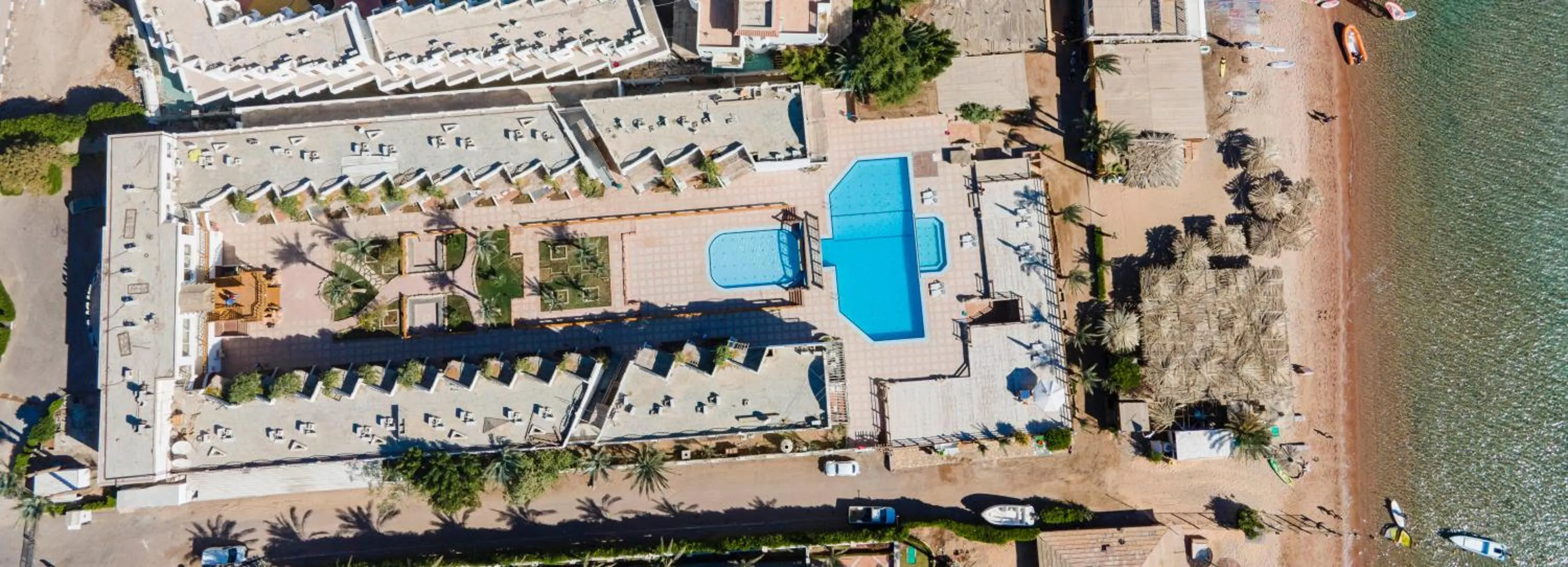 Pool view in Panda resort