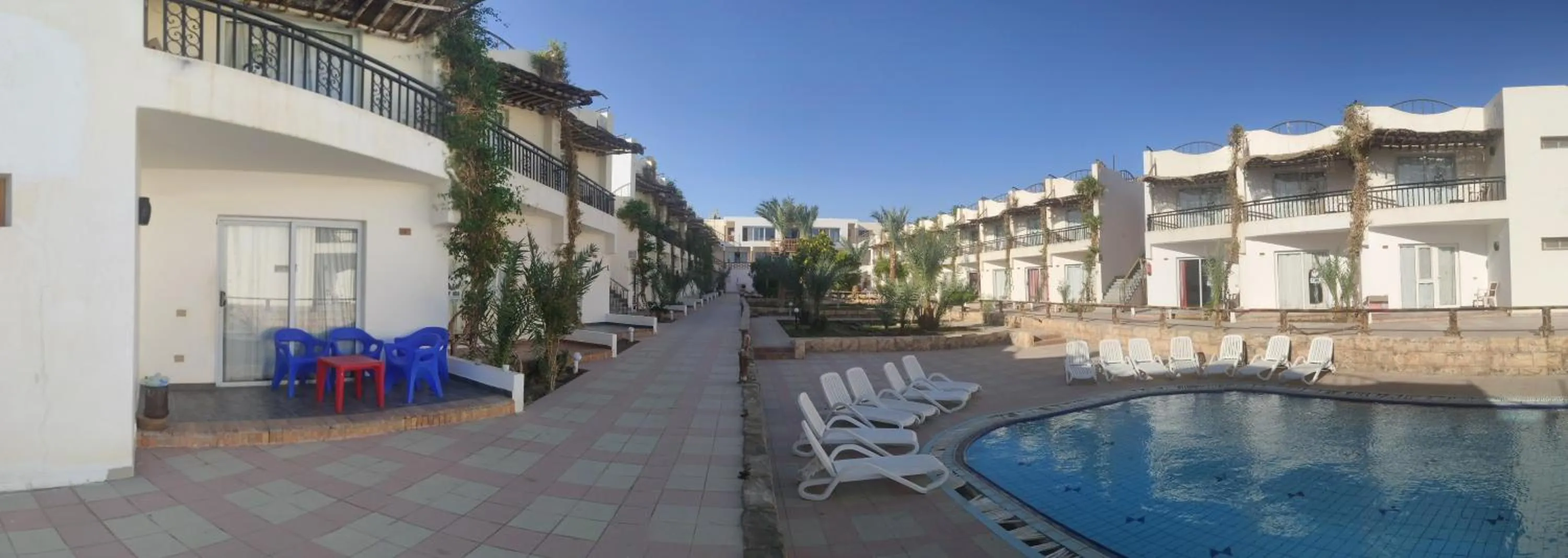 Swimming pool in Panda resort