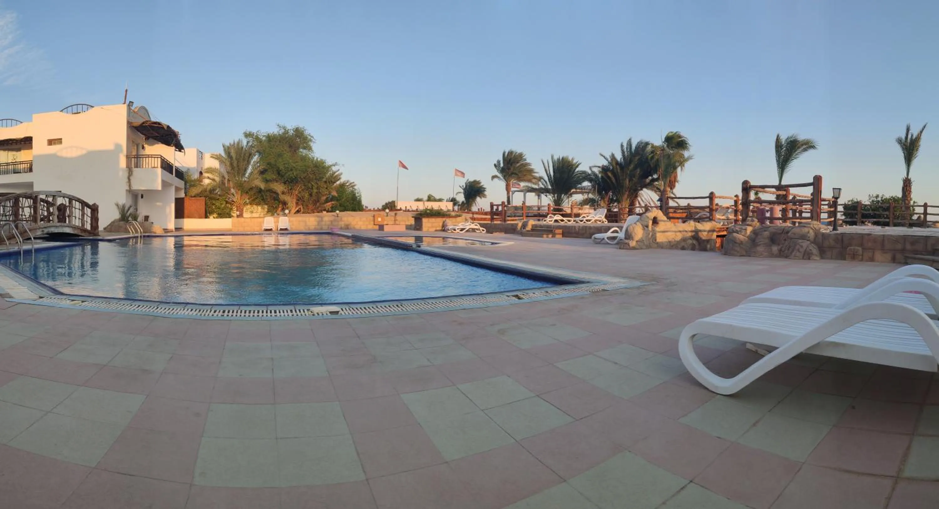 Swimming pool in Panda resort