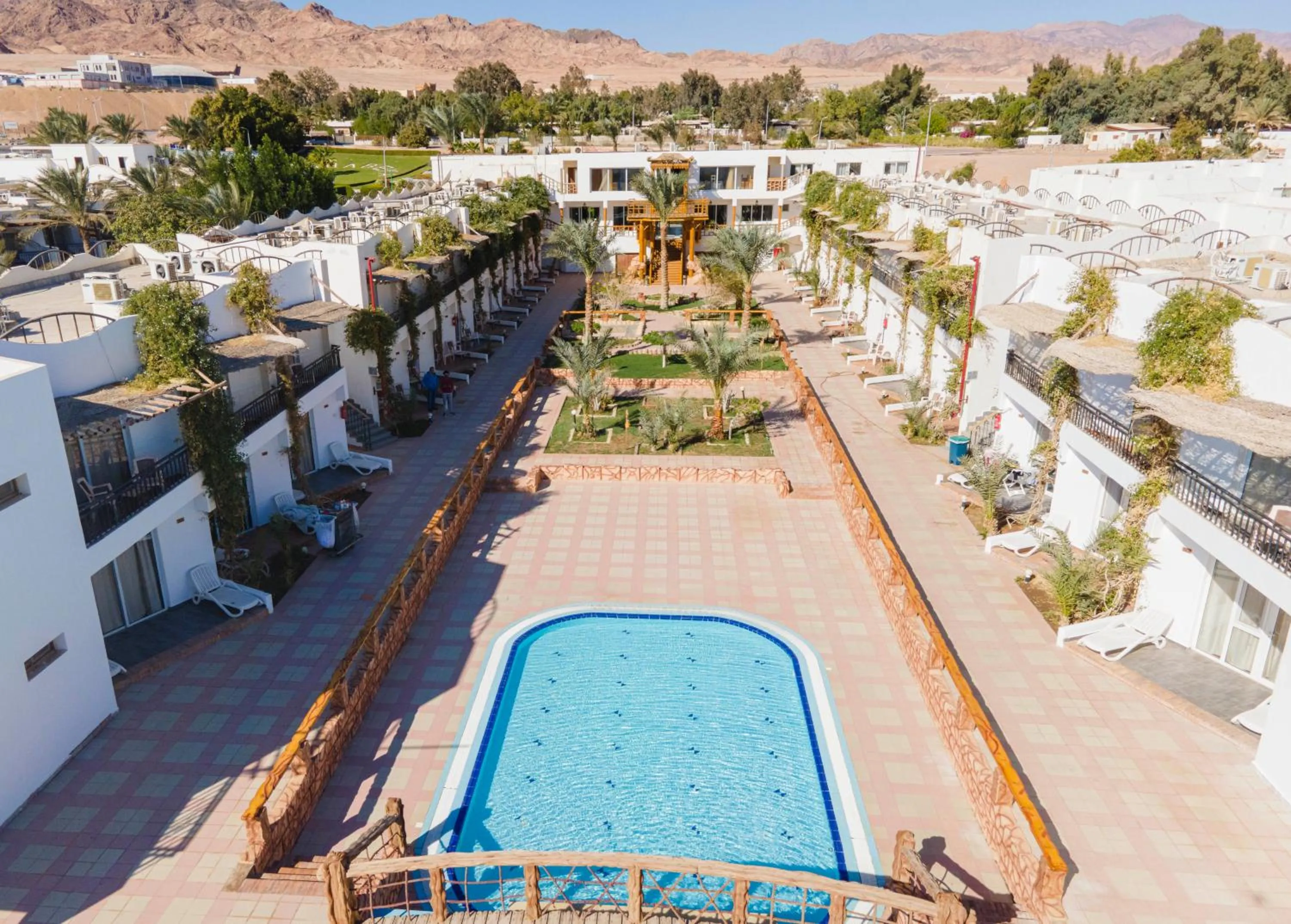 Pool view in Panda resort