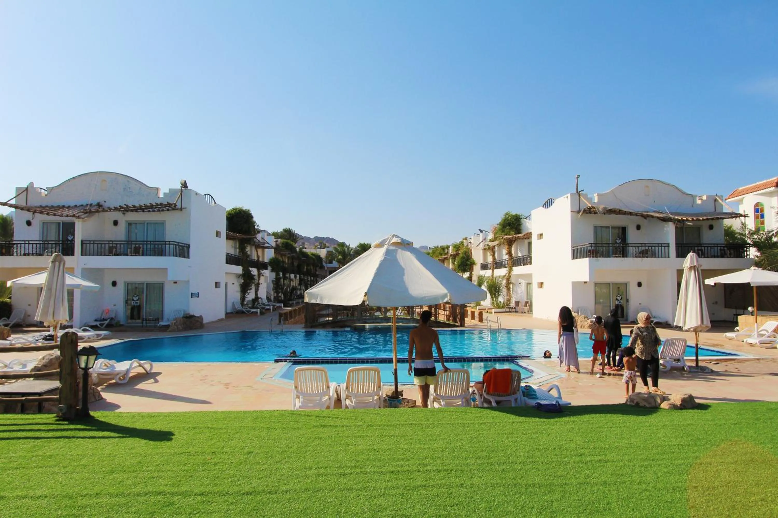 Pool view in Panda resort