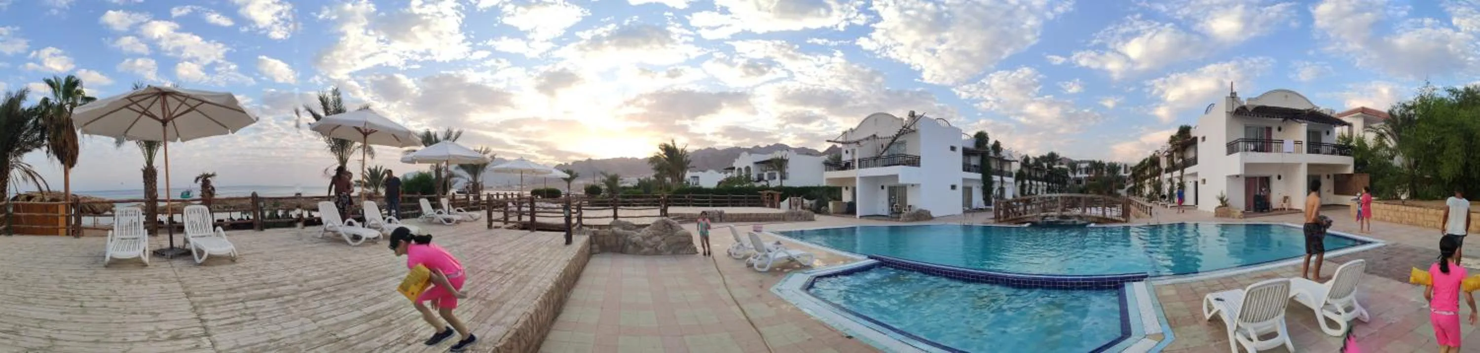 Swimming pool in Panda resort