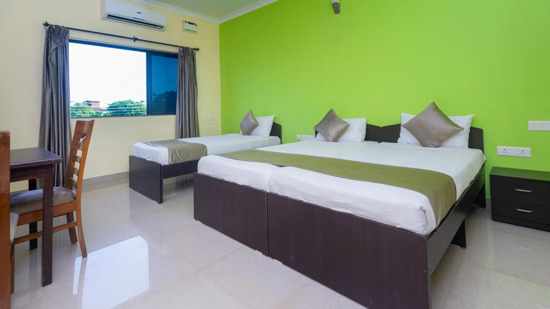 Bedroom, Bed in Hotel Spring Height Hotels Near Mall De Goa