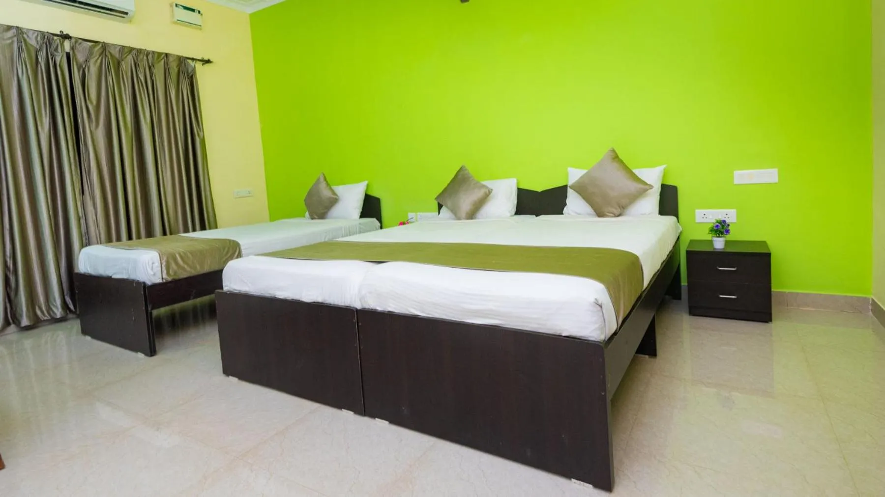 Bedroom, Bed in Hotel Spring Height Hotels Near Mall De Goa
