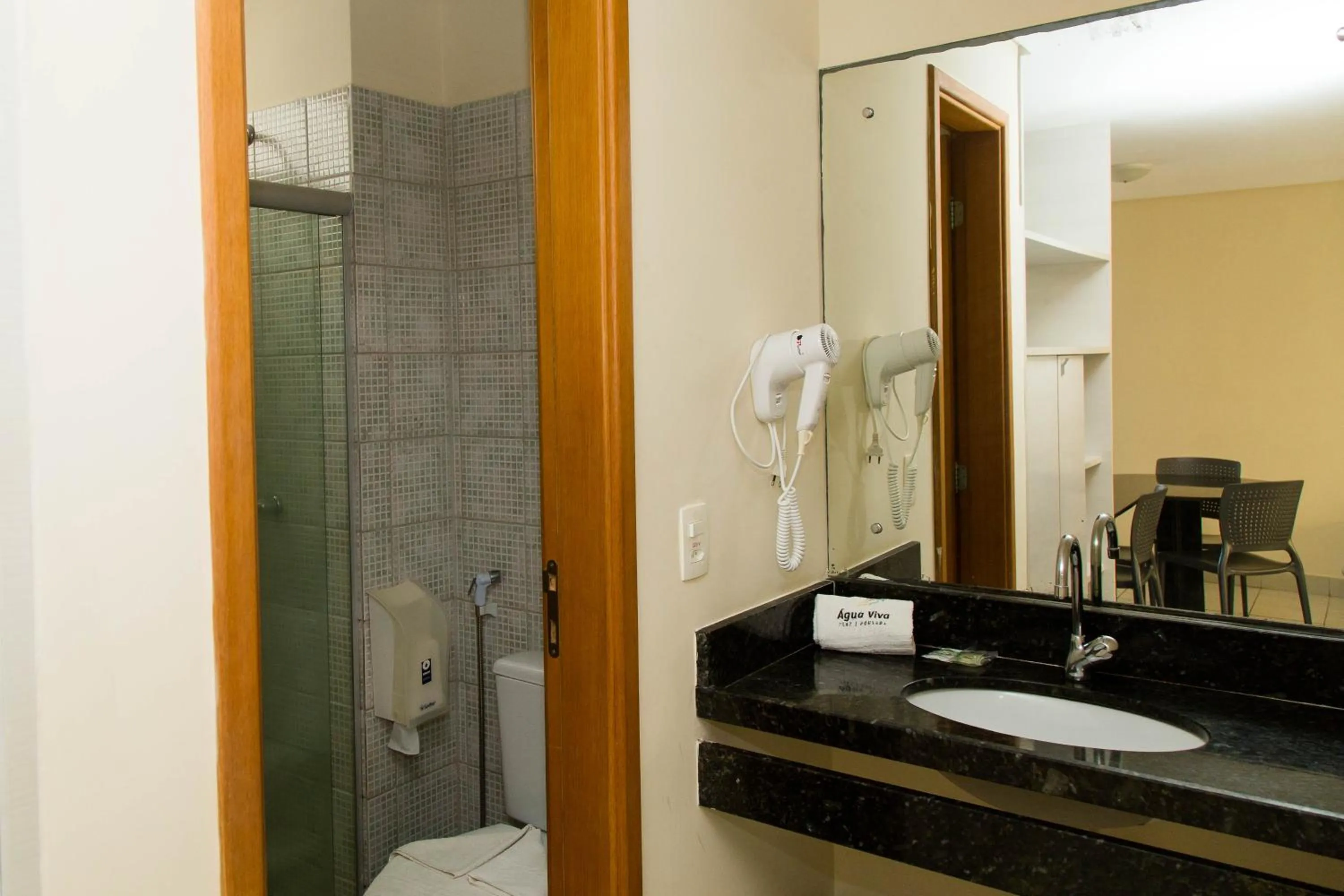 Bathroom in Pousada Água Viva