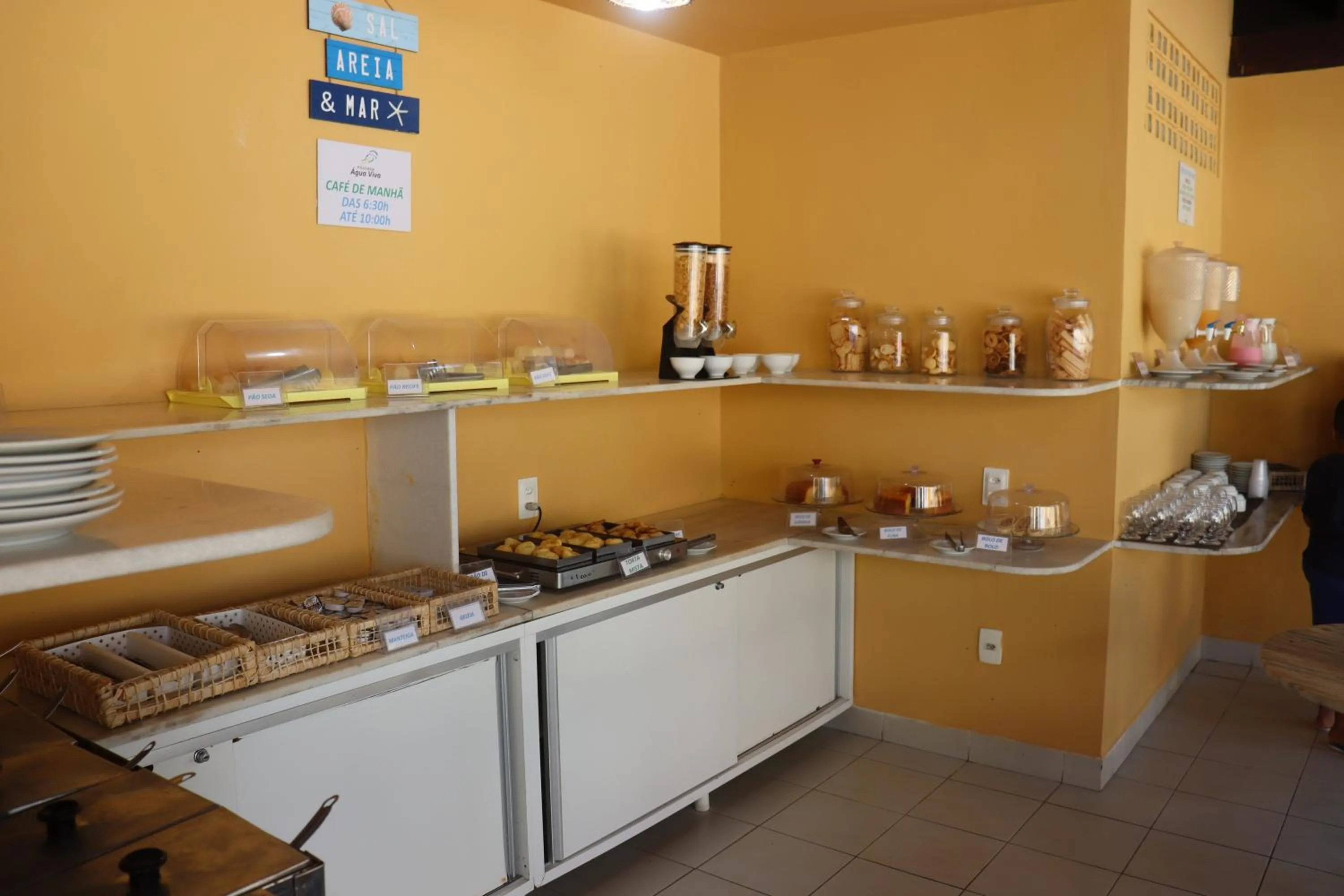 Breakfast in Pousada Água Viva