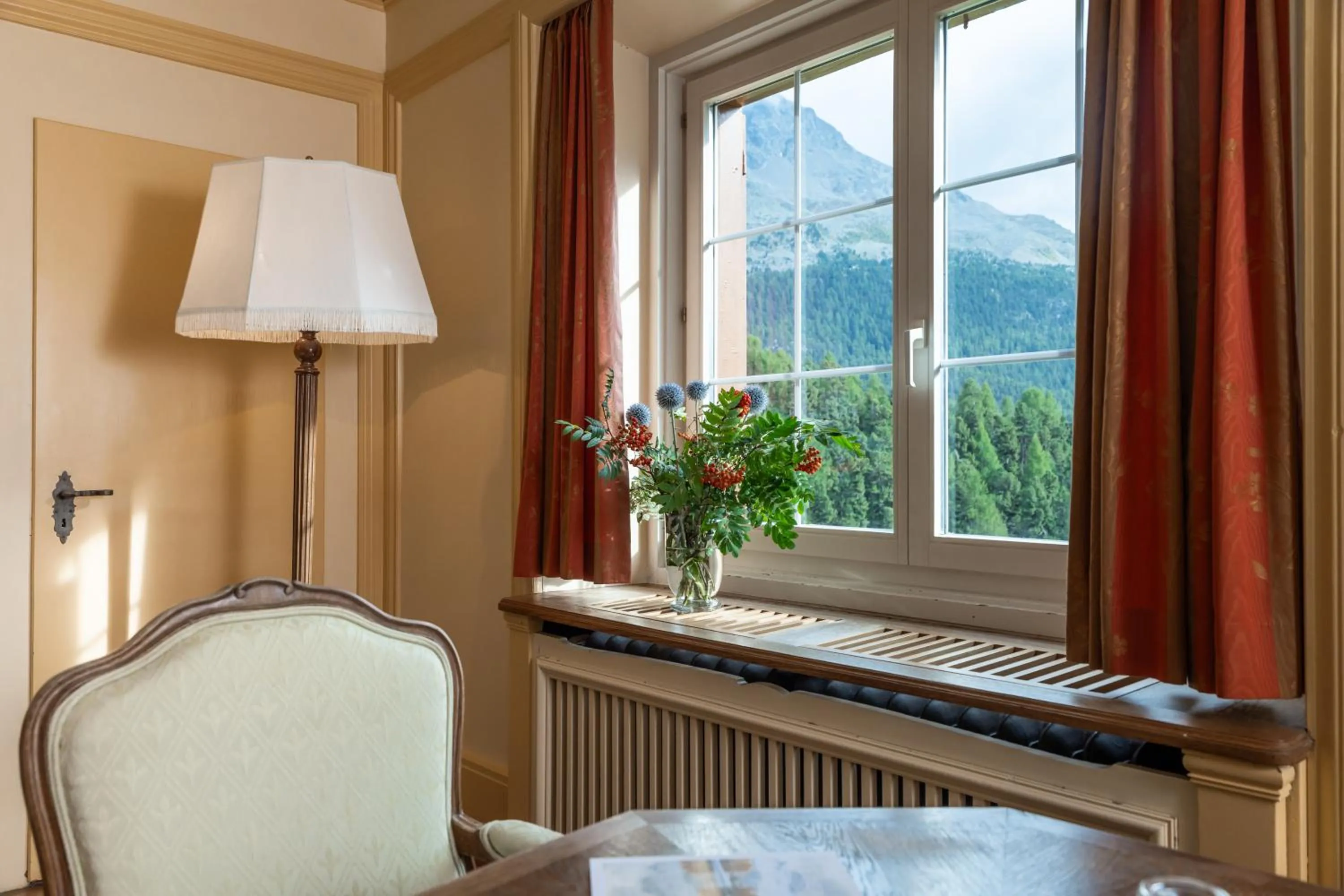 Natural landscape in Hotel Chesa Spuondas