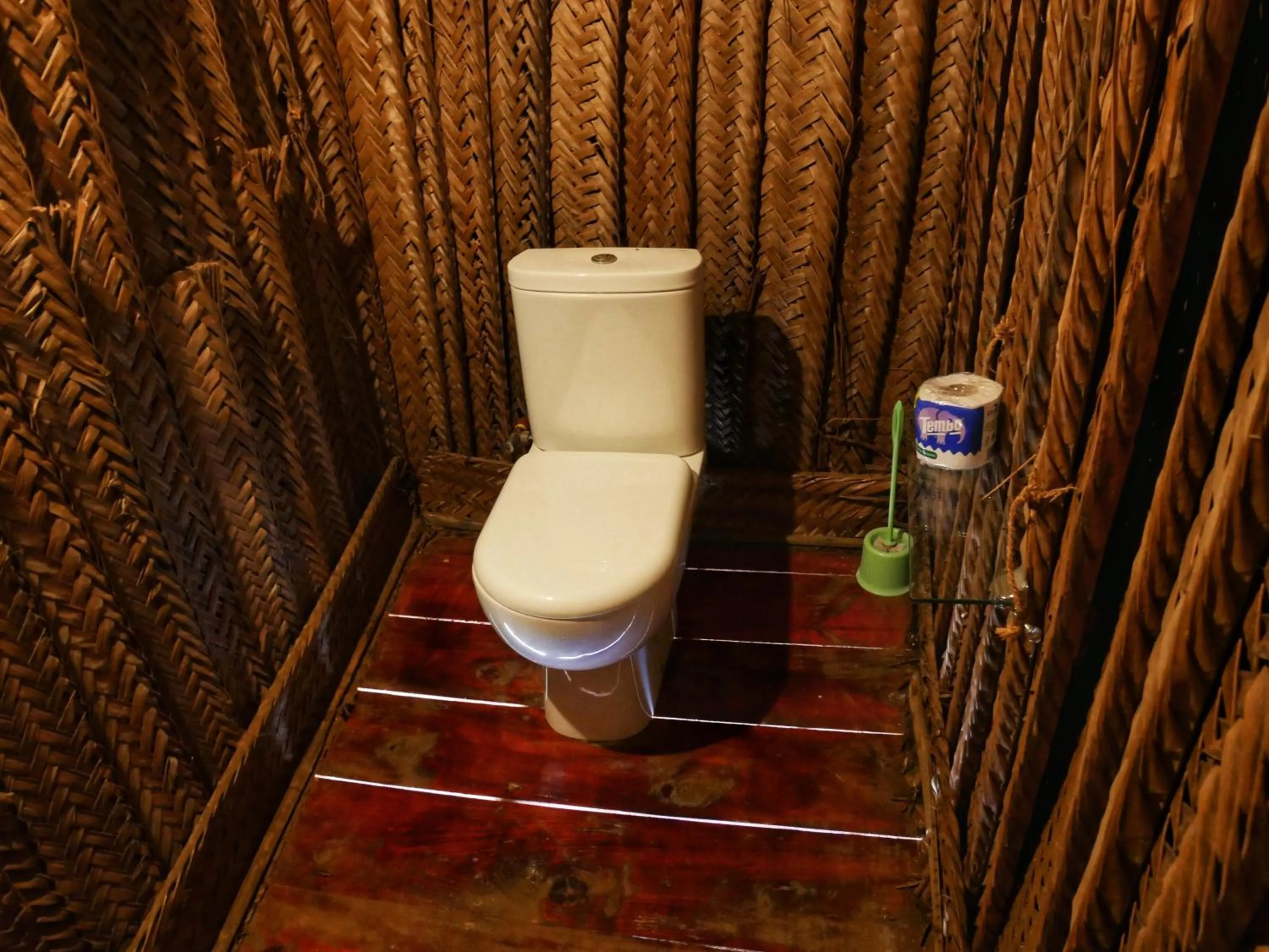 Toilet in COCO REEF ECOLODGE
