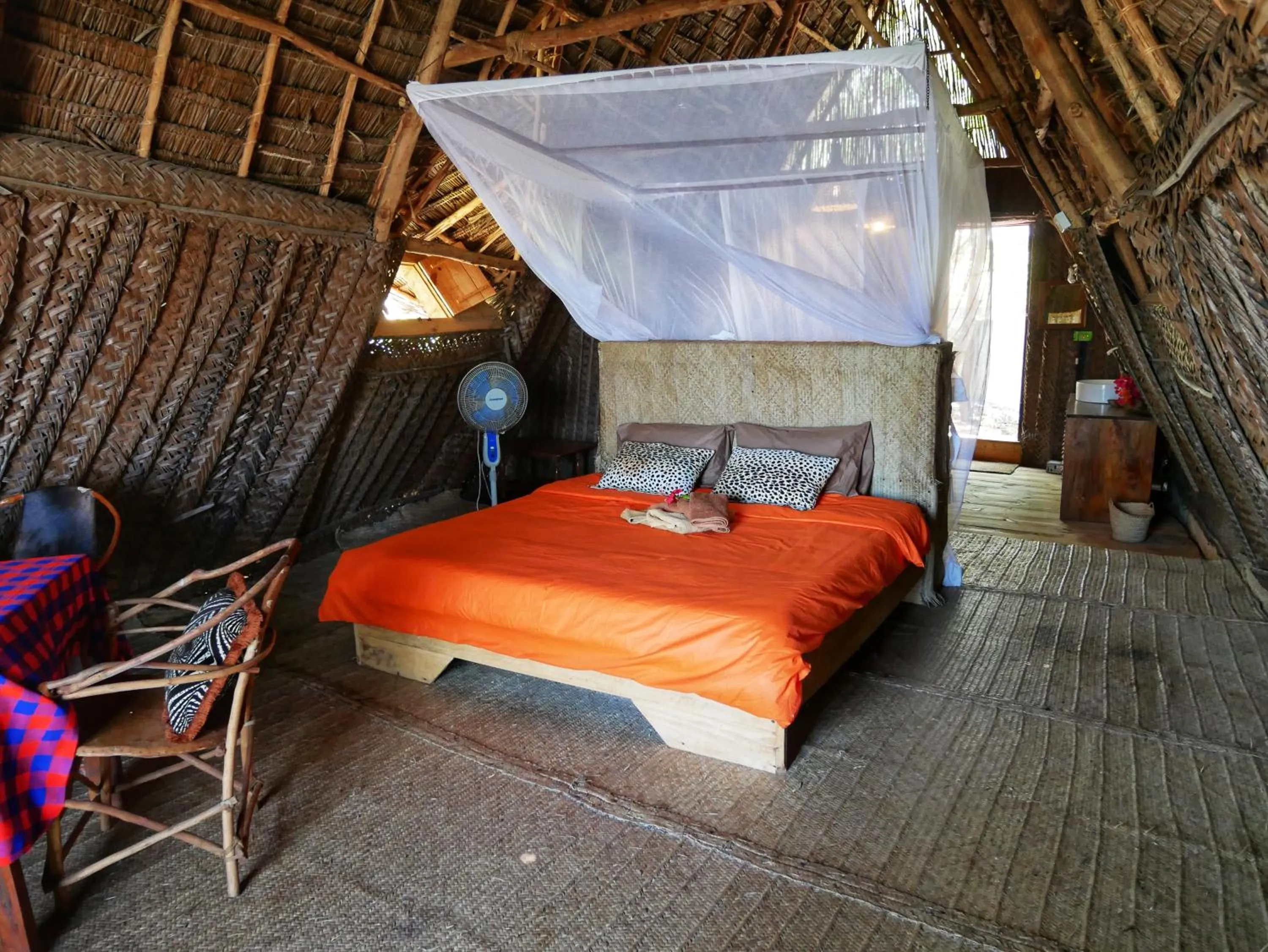 Bedroom, Bed in COCO REEF ECOLODGE