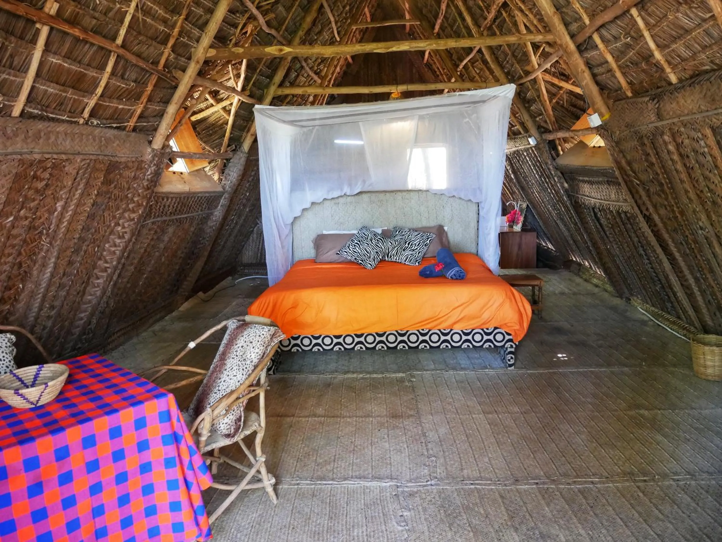 Bedroom, Bed in COCO REEF ECOLODGE