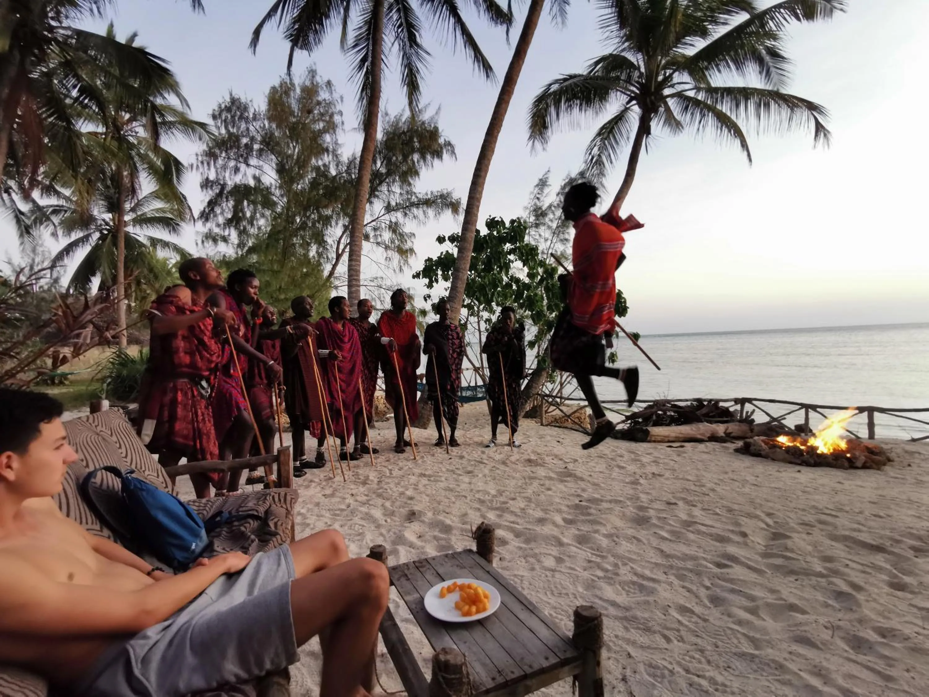 Evening entertainment in COCO REEF ECOLODGE