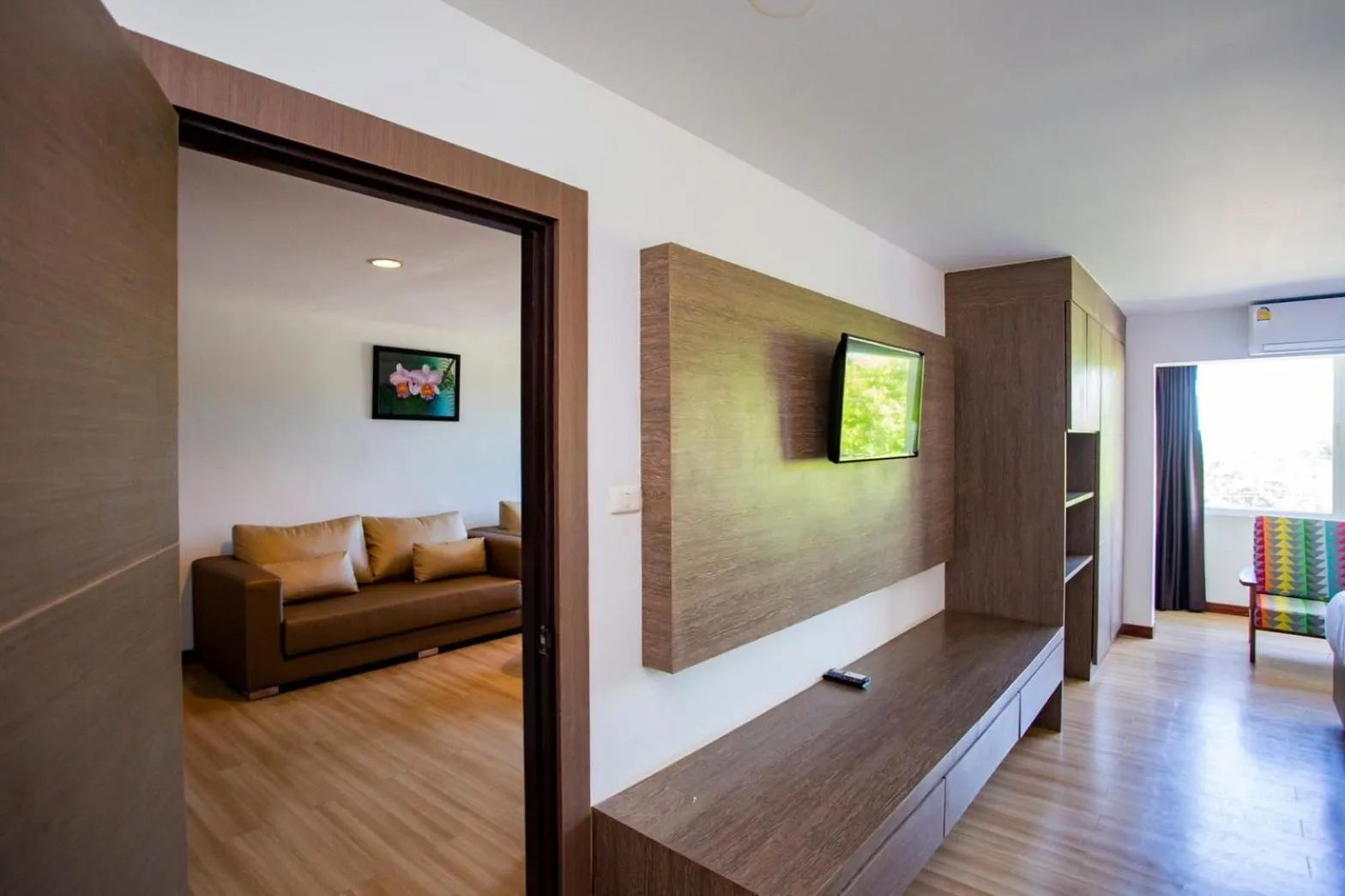 Living room in Sea Paradise Hotel Sattahip