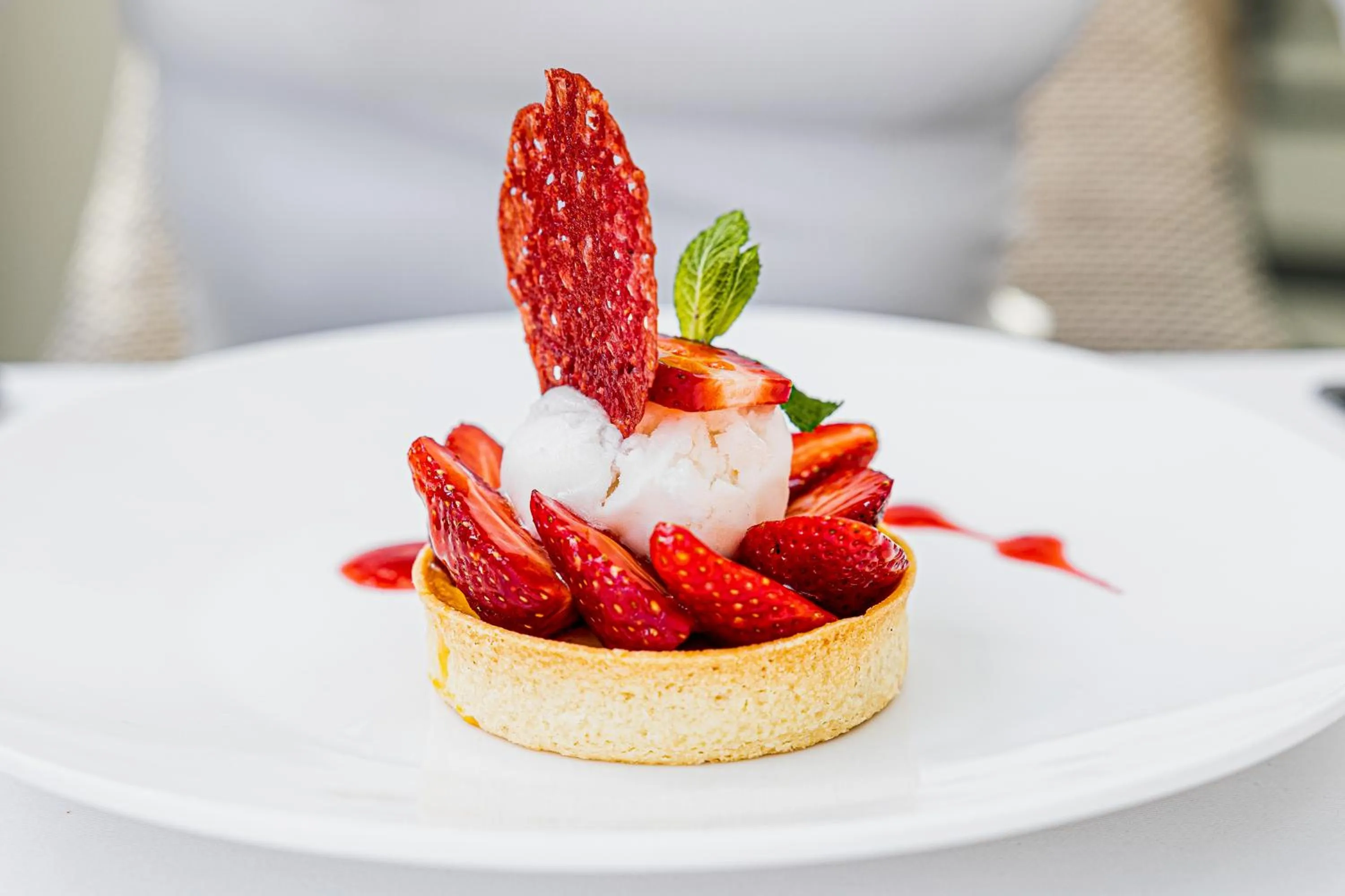 Food close-up in Hotel UTO KULM car-free hideaway in Zurich