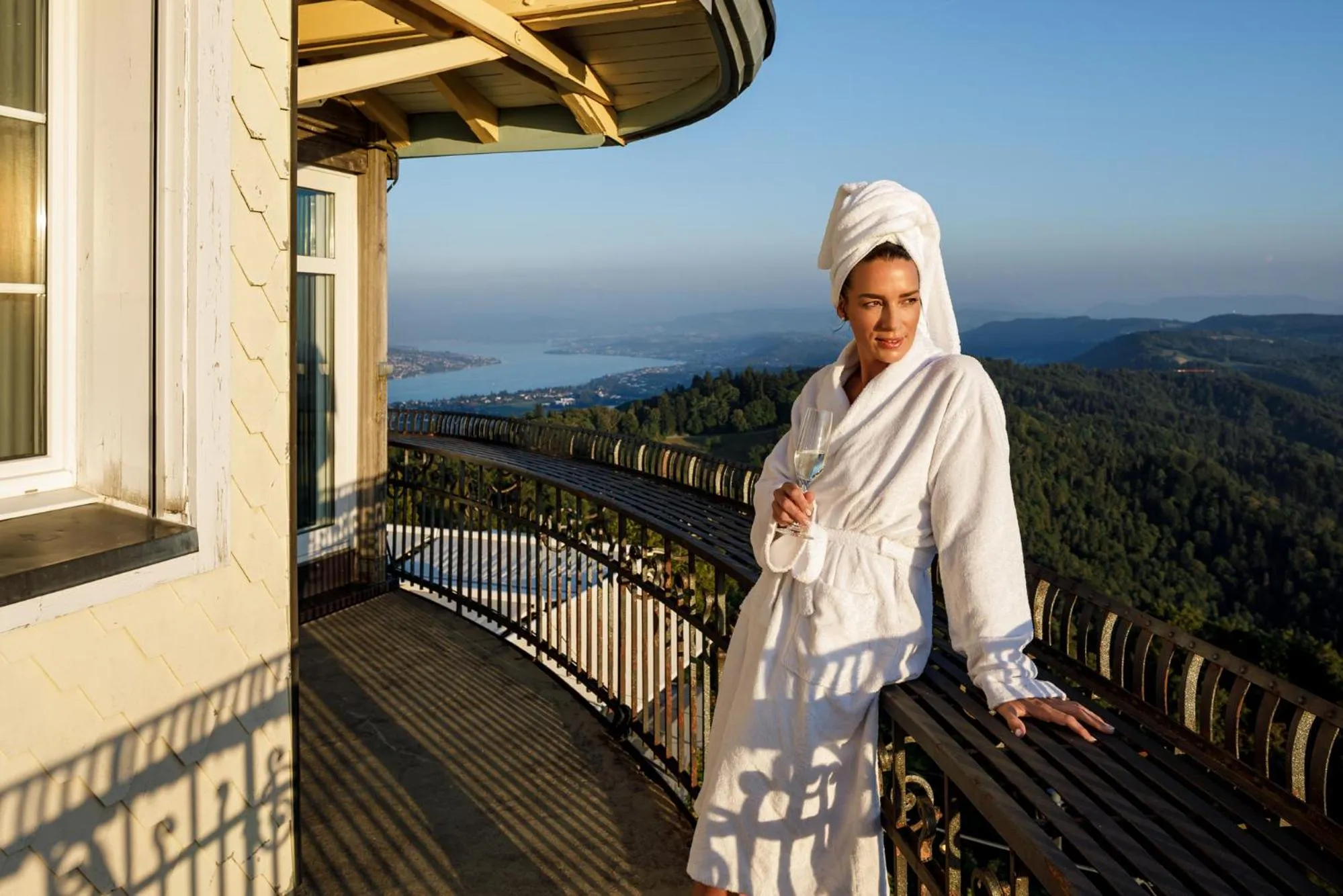 People in Hotel UTO KULM car-free hideaway in Zurich