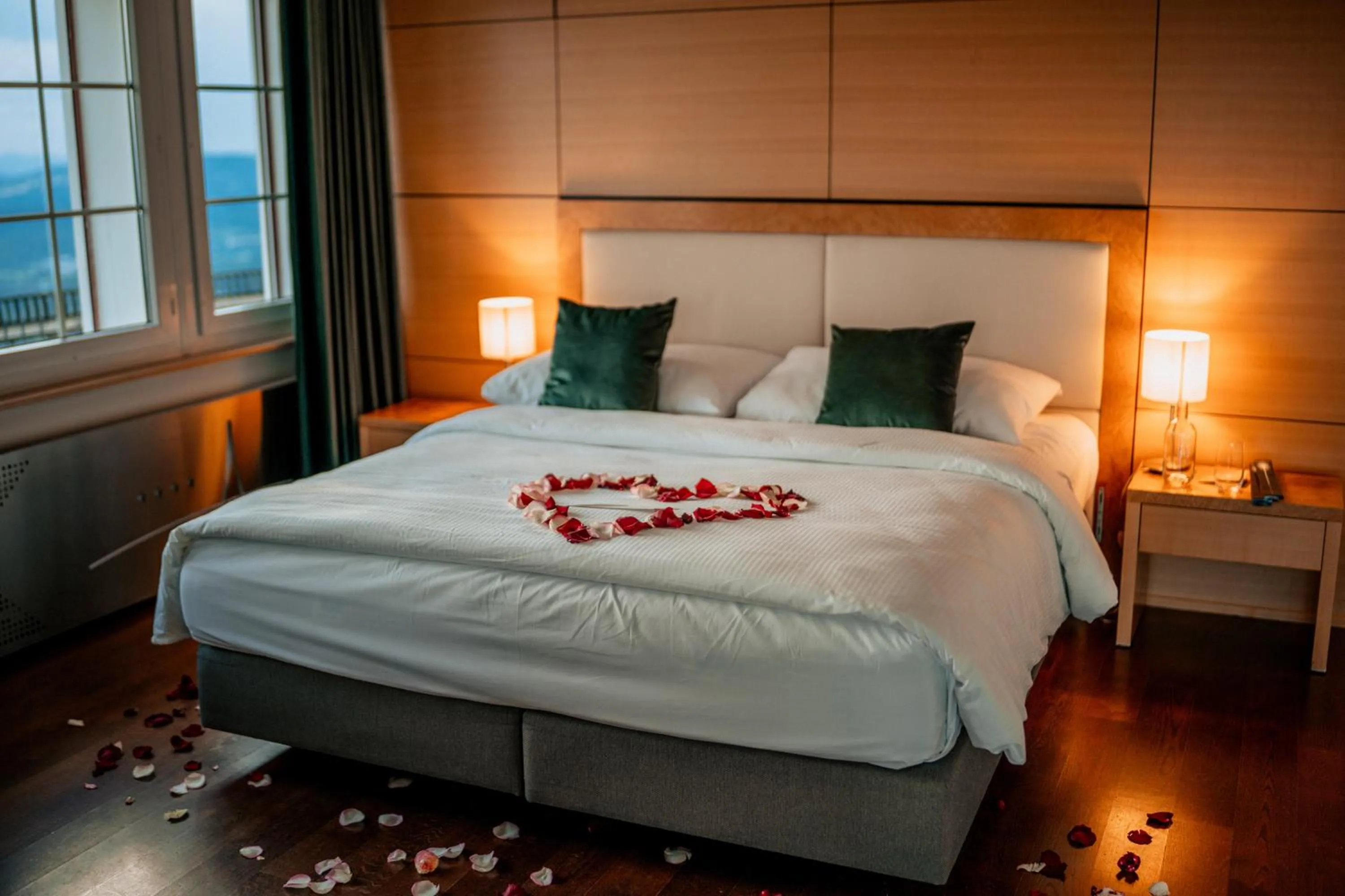 Decorative detail, Bed in Hotel UTO KULM car-free hideaway in Zurich