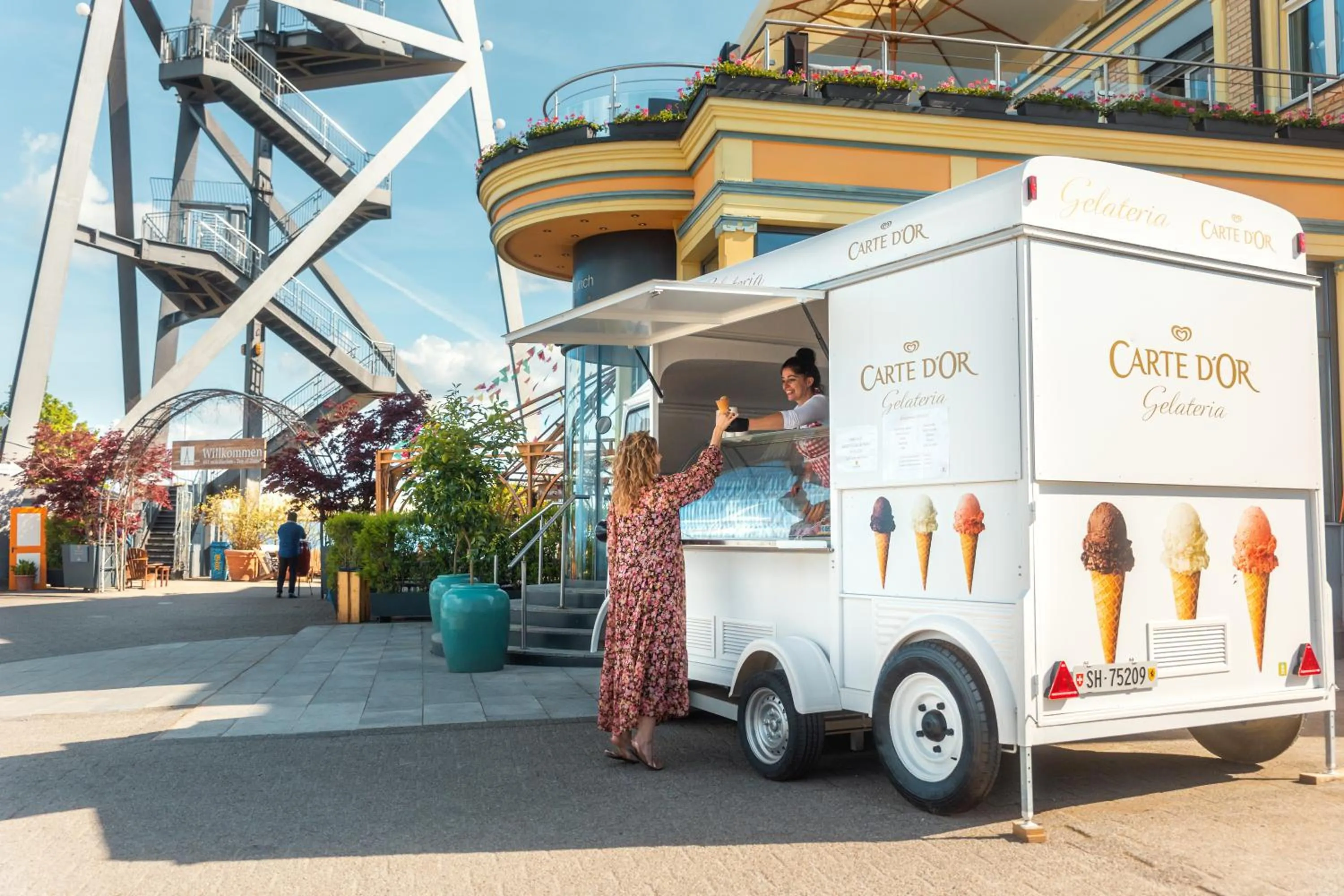 Restaurant/places to eat in Hotel UTO KULM car-free hideaway in Zurich