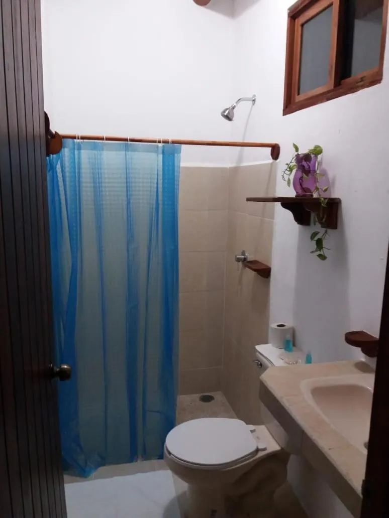 Bathroom in Posada Hondumar Holbox