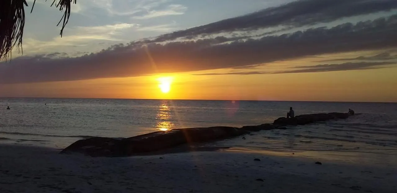 Sunset in Posada Hondumar Holbox