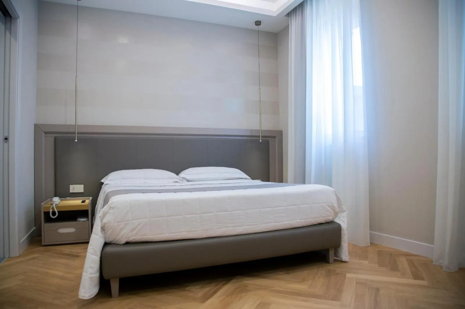 Bed in Hotel Ristorante Aeclanum