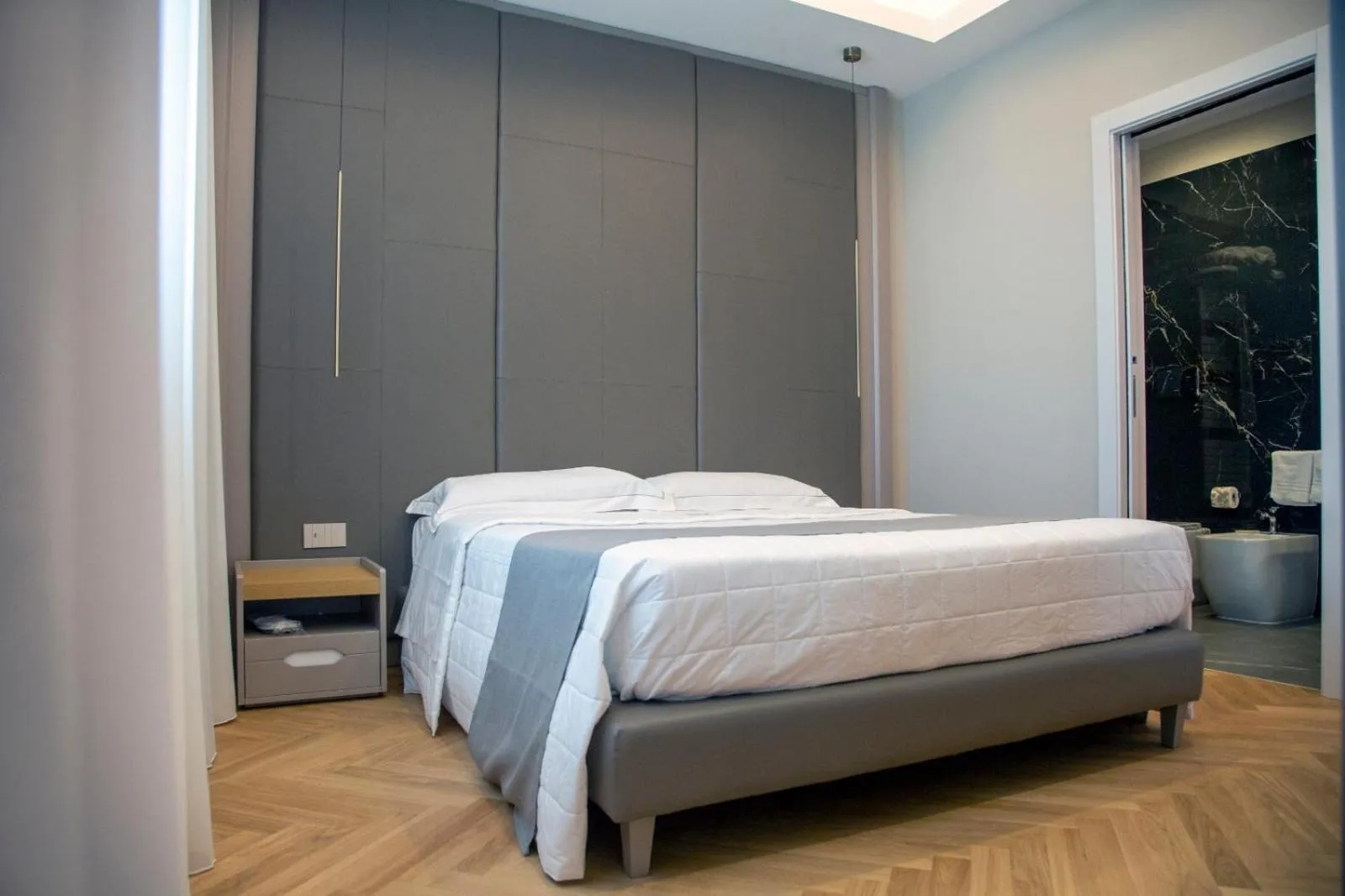 Bed in Hotel Ristorante Aeclanum