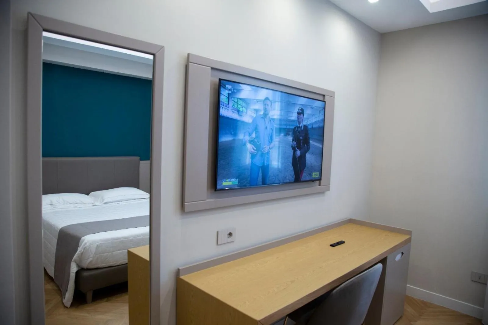 Bed in Hotel Ristorante Aeclanum