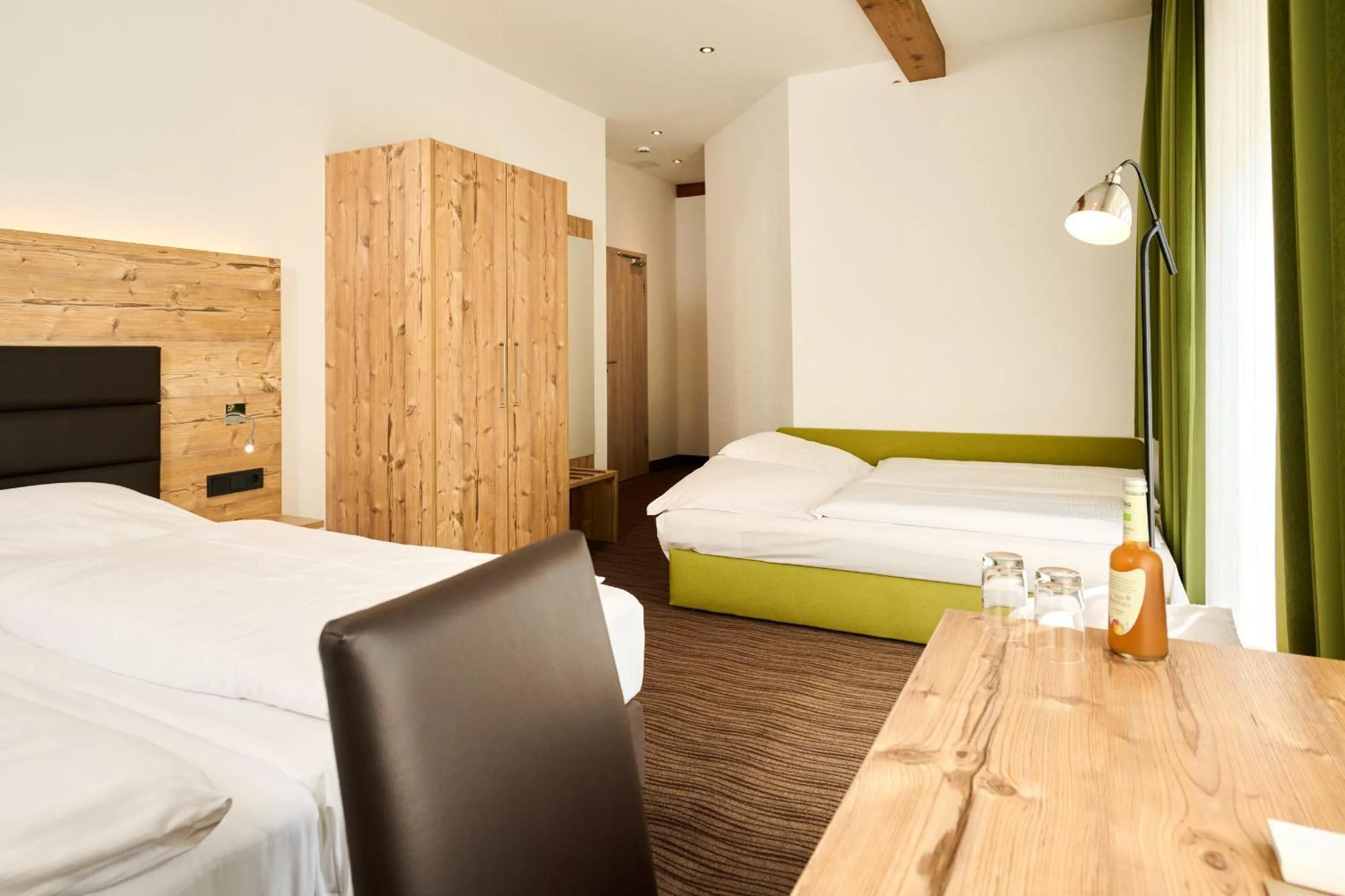 Bed in Hotel SCHNEIDER