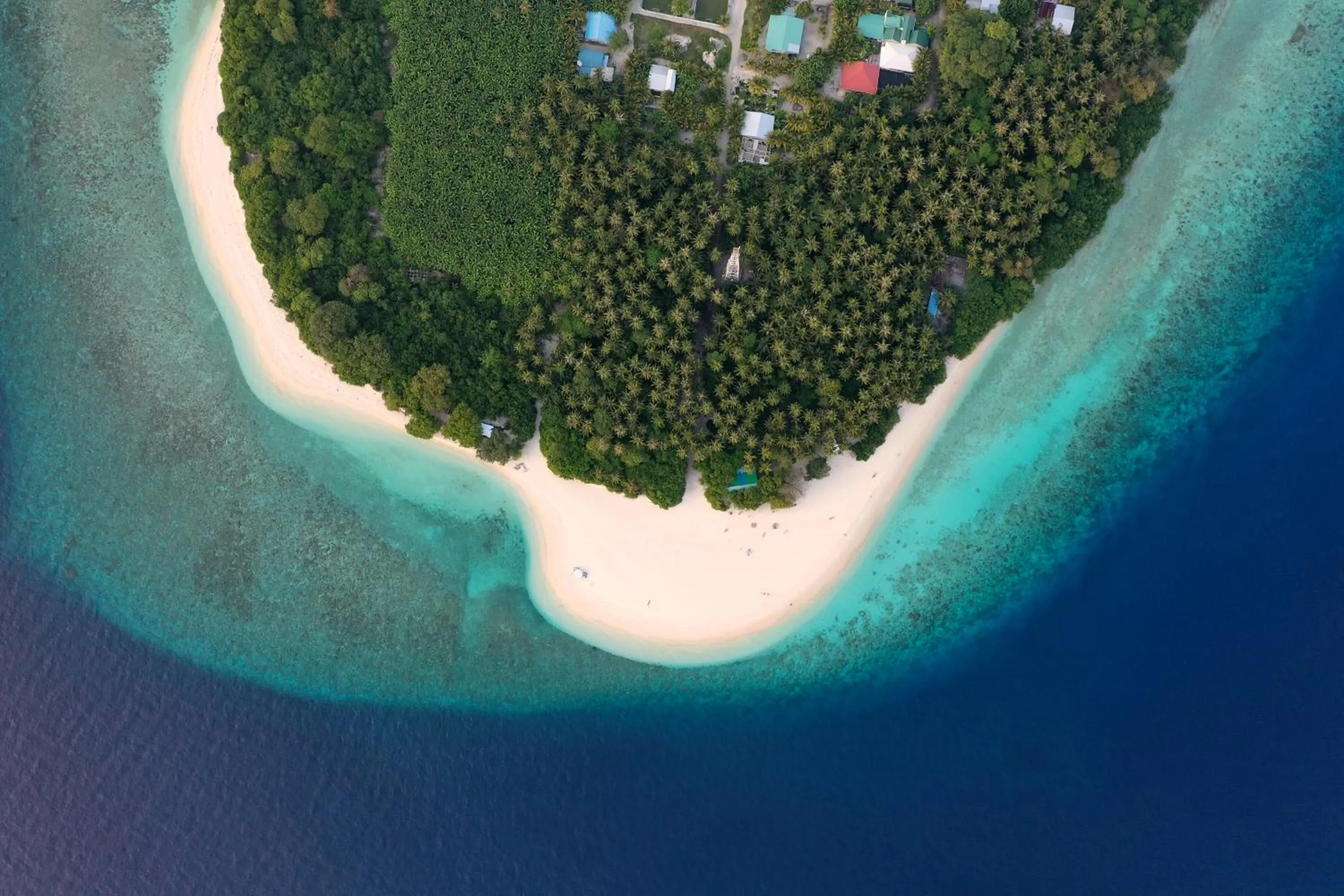 Bird's eye view in Odi Kamadhoo