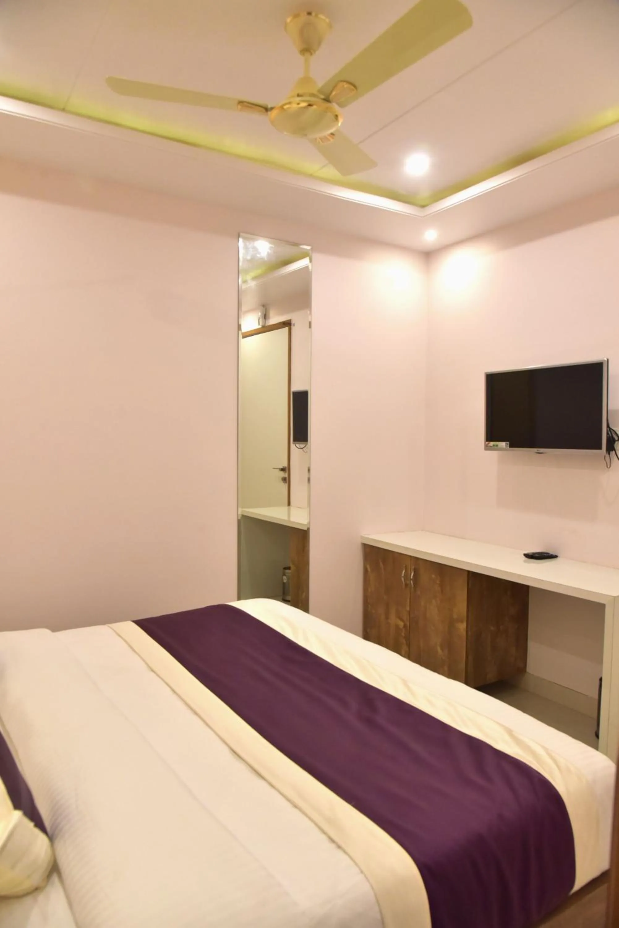 Bed in Hotel Siddharsh Heritage