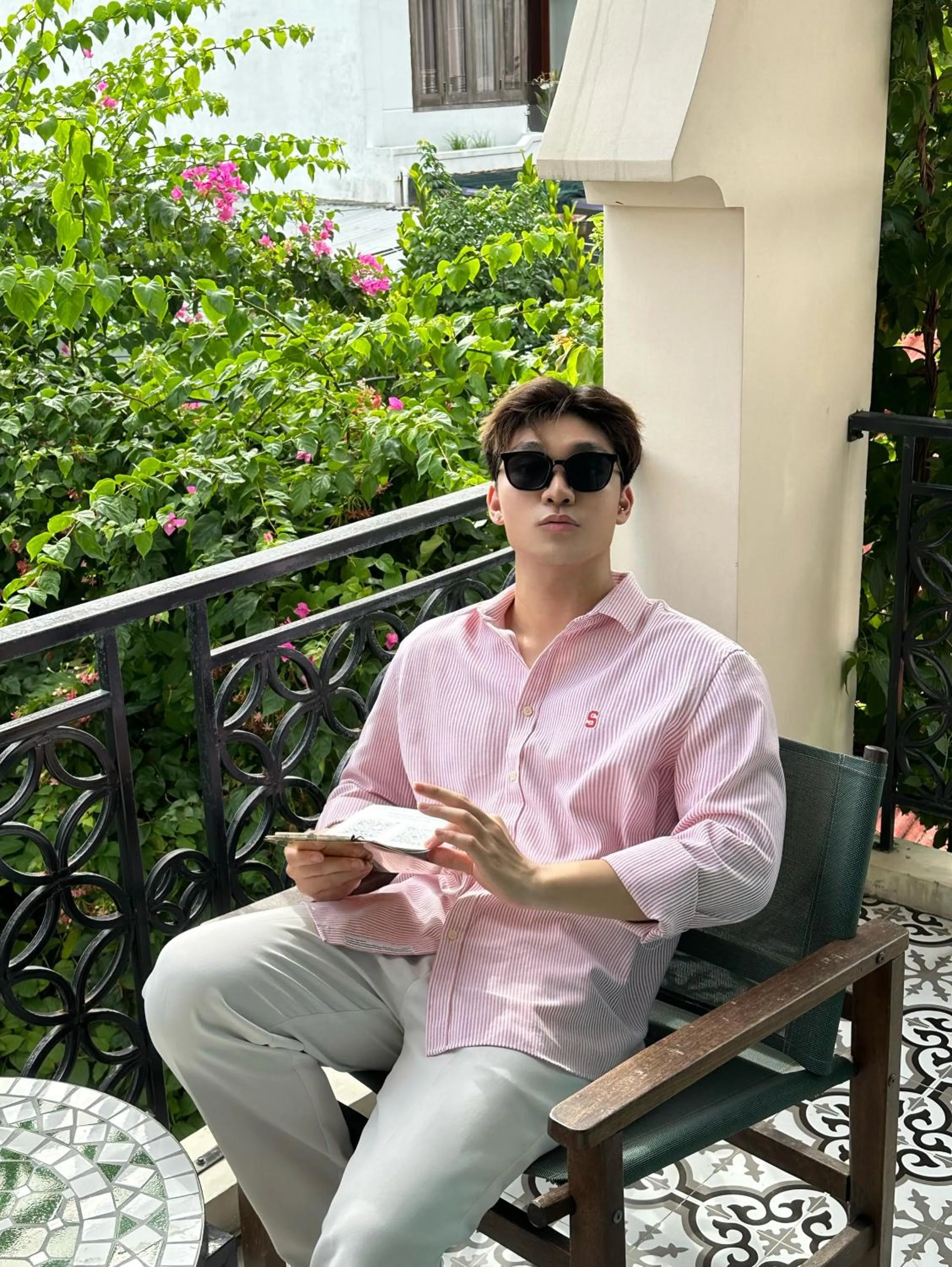 Balcony/Terrace in Alsahar Hoi An Boutique Villa