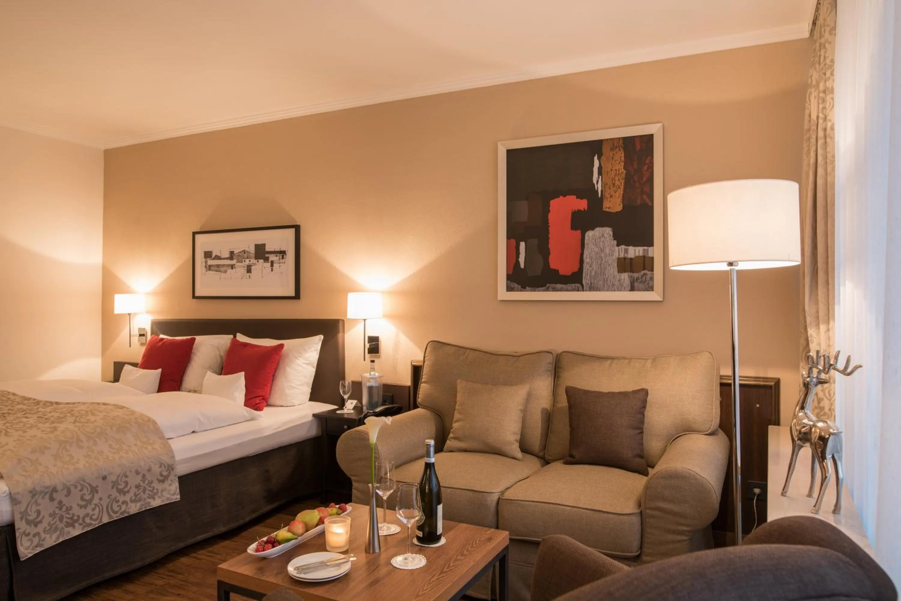 Bed in Hotel Bavaria