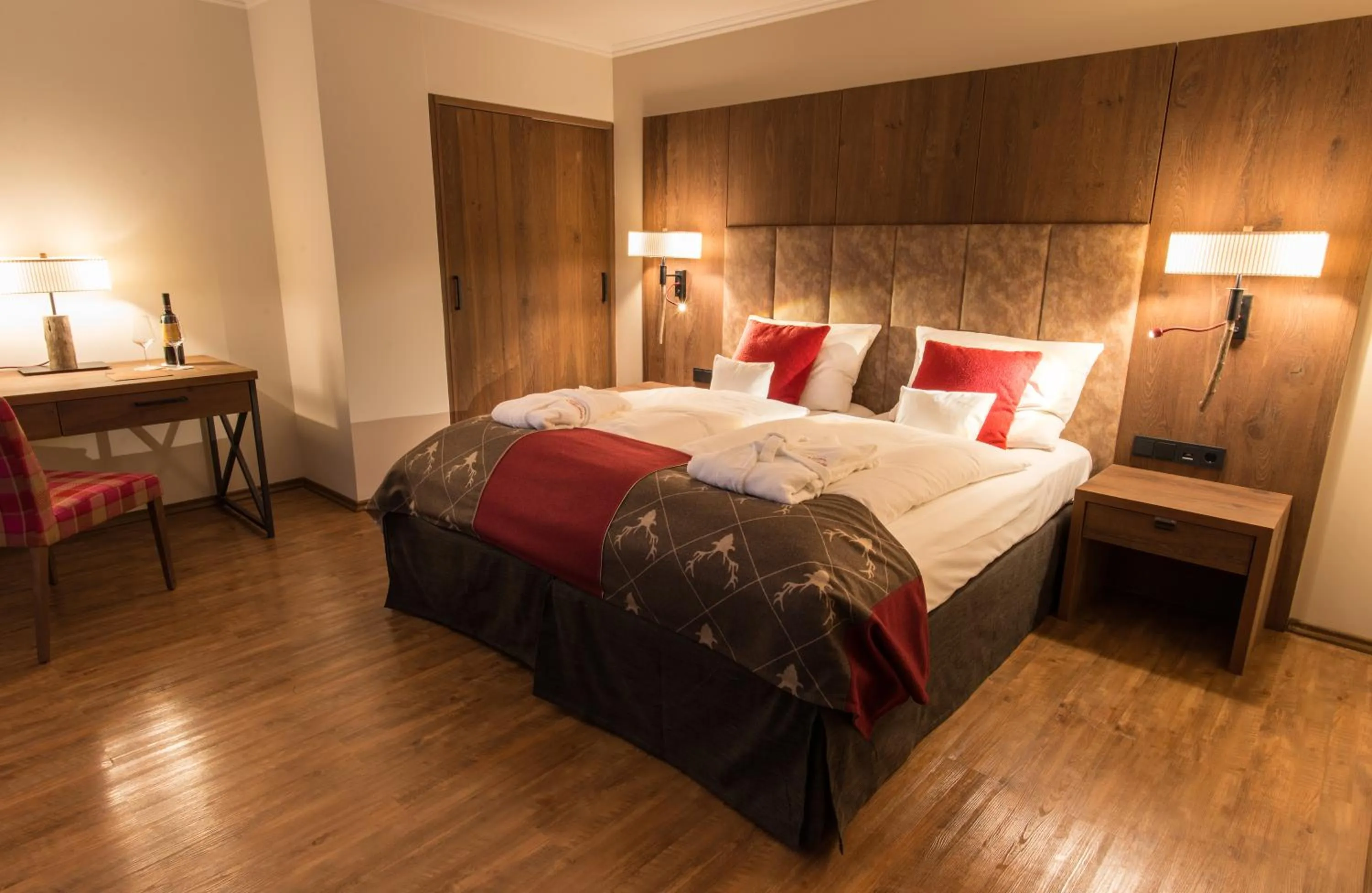 Bed in Hotel Bavaria