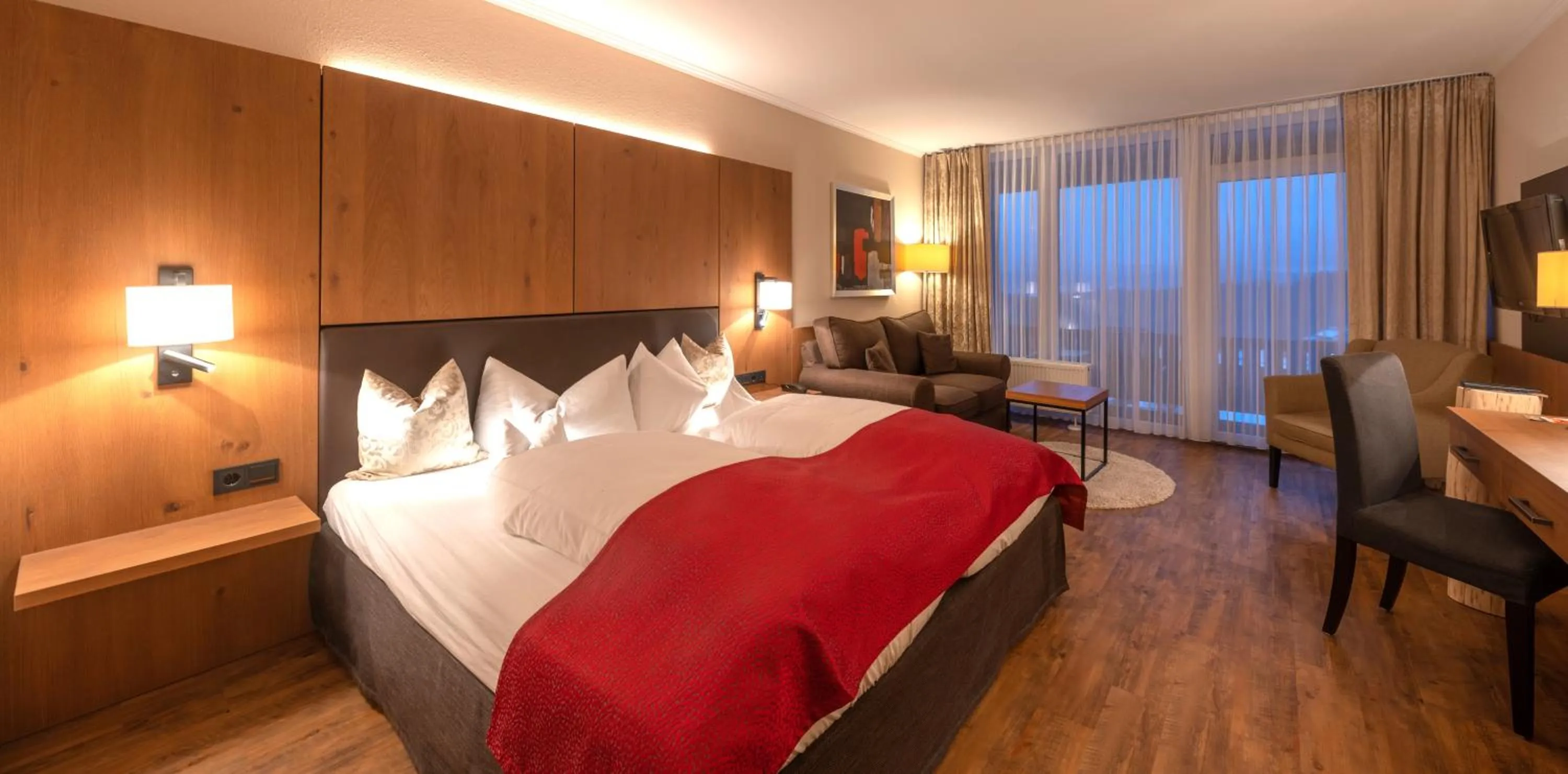 Bed in Hotel Bavaria