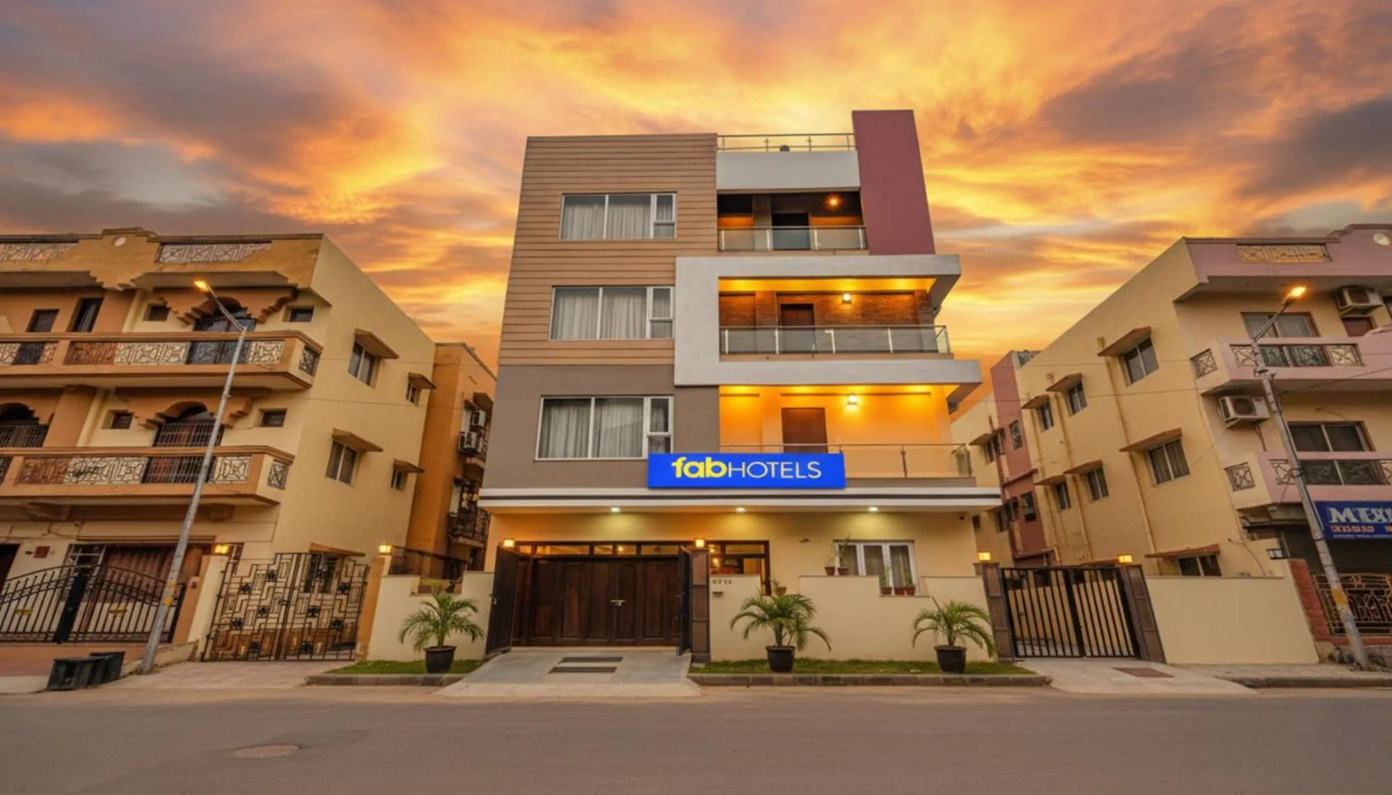 Property building in FabHotel All In One Saltlake - Opp BJ Market Complex