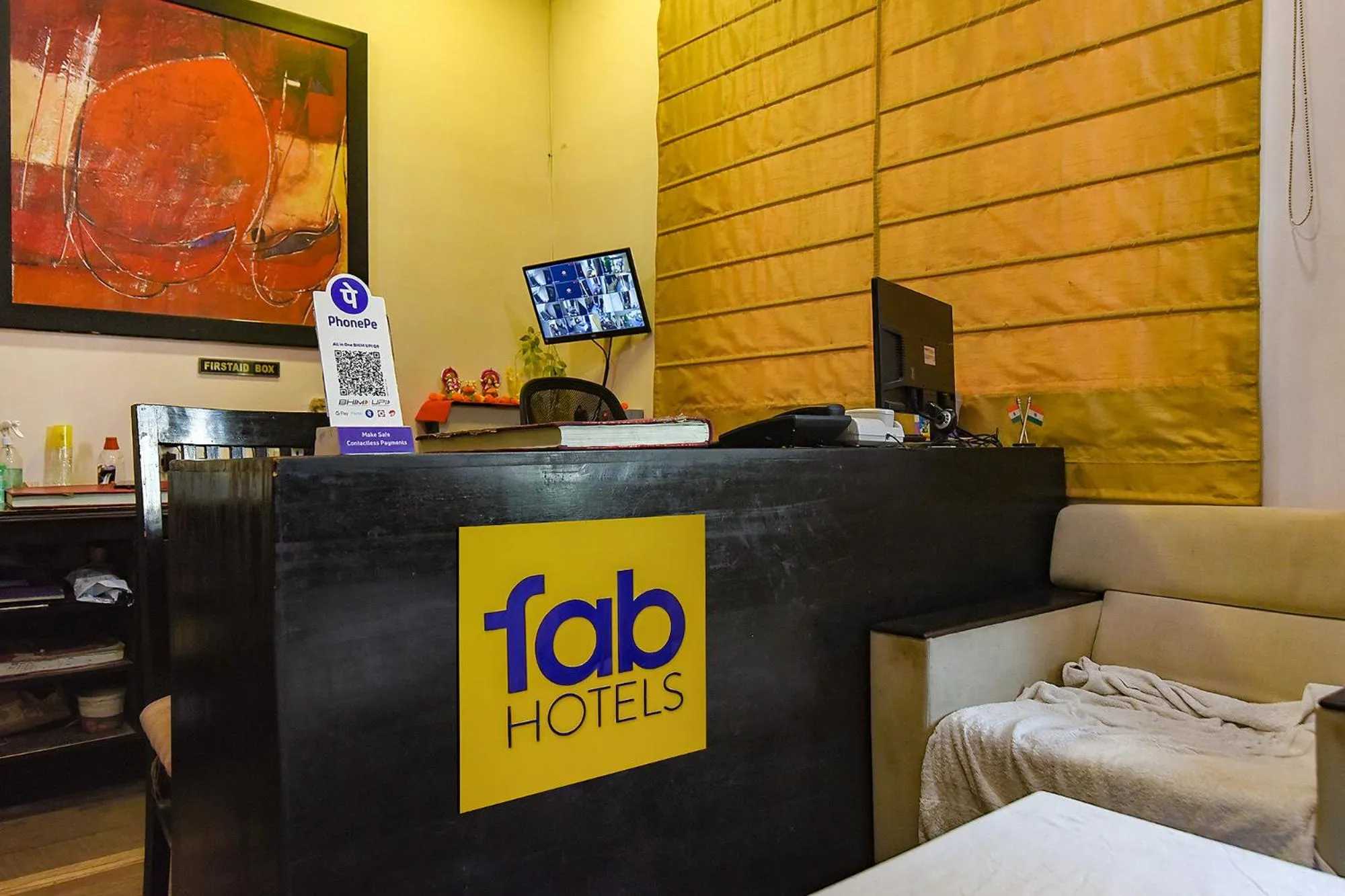 Lobby or reception in FabHotel Aadorlys