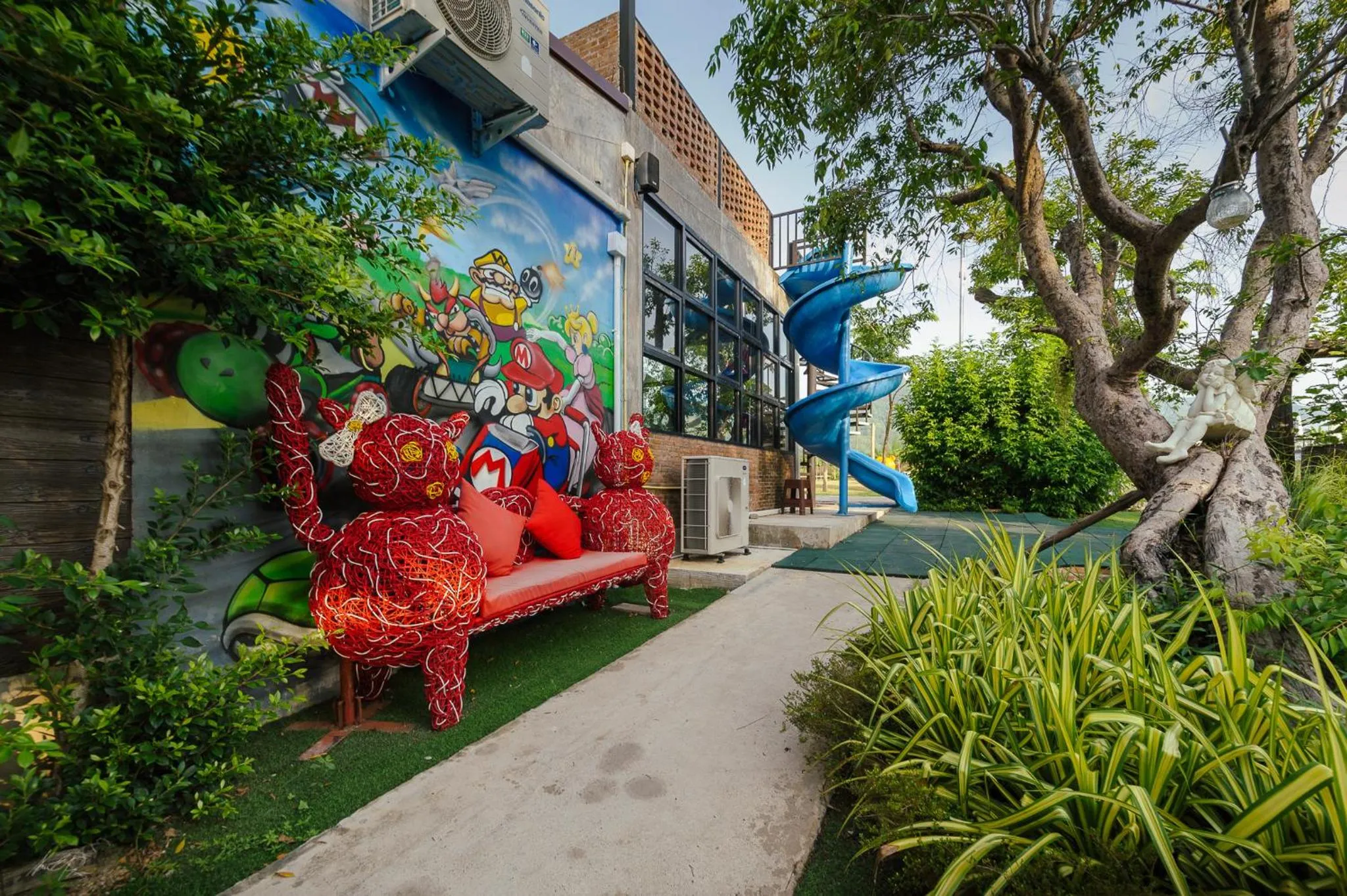 Children play ground in ไร่บำรุงผล Raibumrungphol